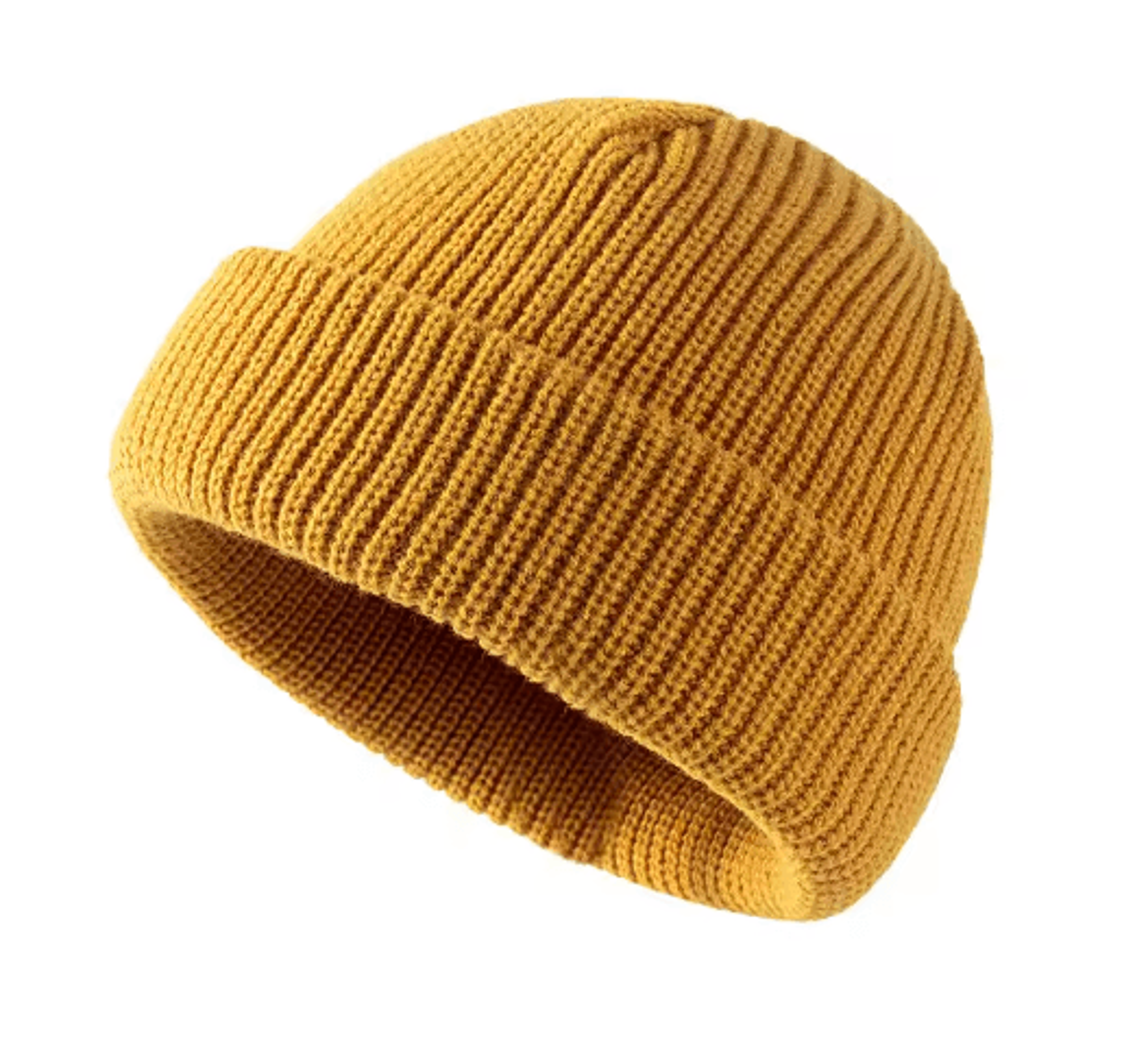 Solid Color Dome Knitted Hat Versatile Melon Leather Style Winter Beanie For Men And Women 4