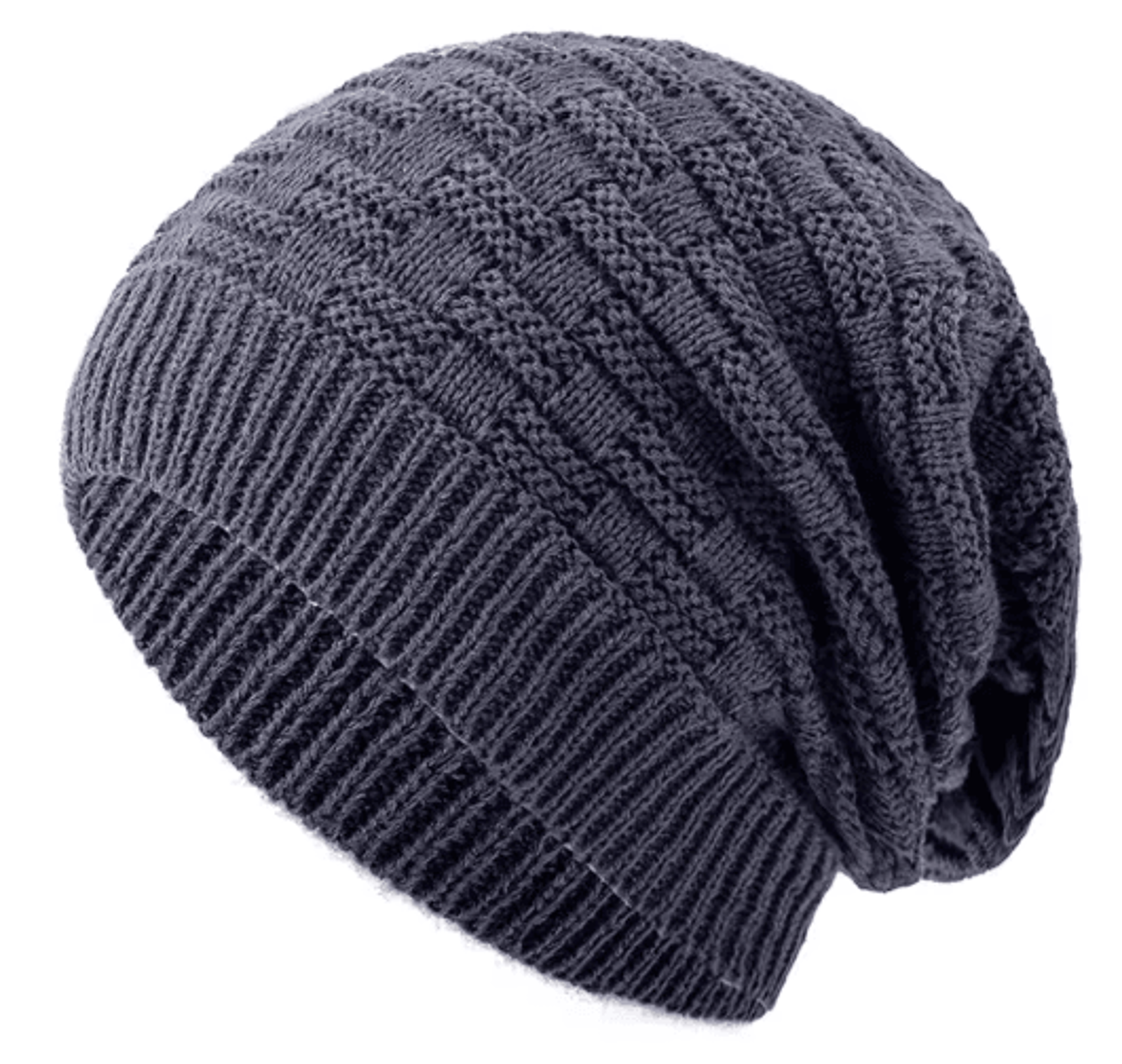 Unisex Slouchy Winter Beanie Long Knitted Hat For Men And Women 2