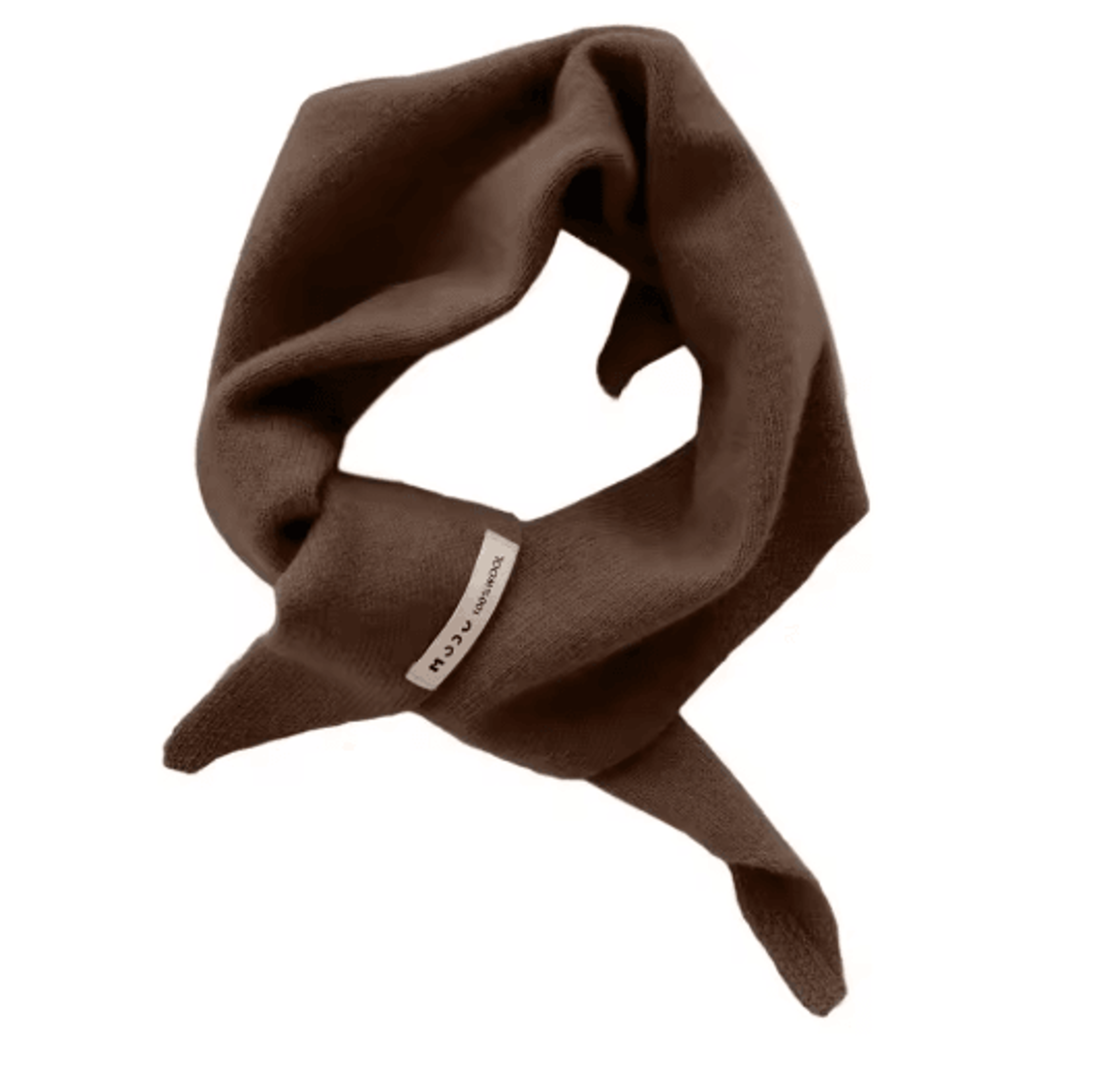 Womens Wool Triangle Scarf British Knitted Sweater Shawl Soft And Warm Accessory 0