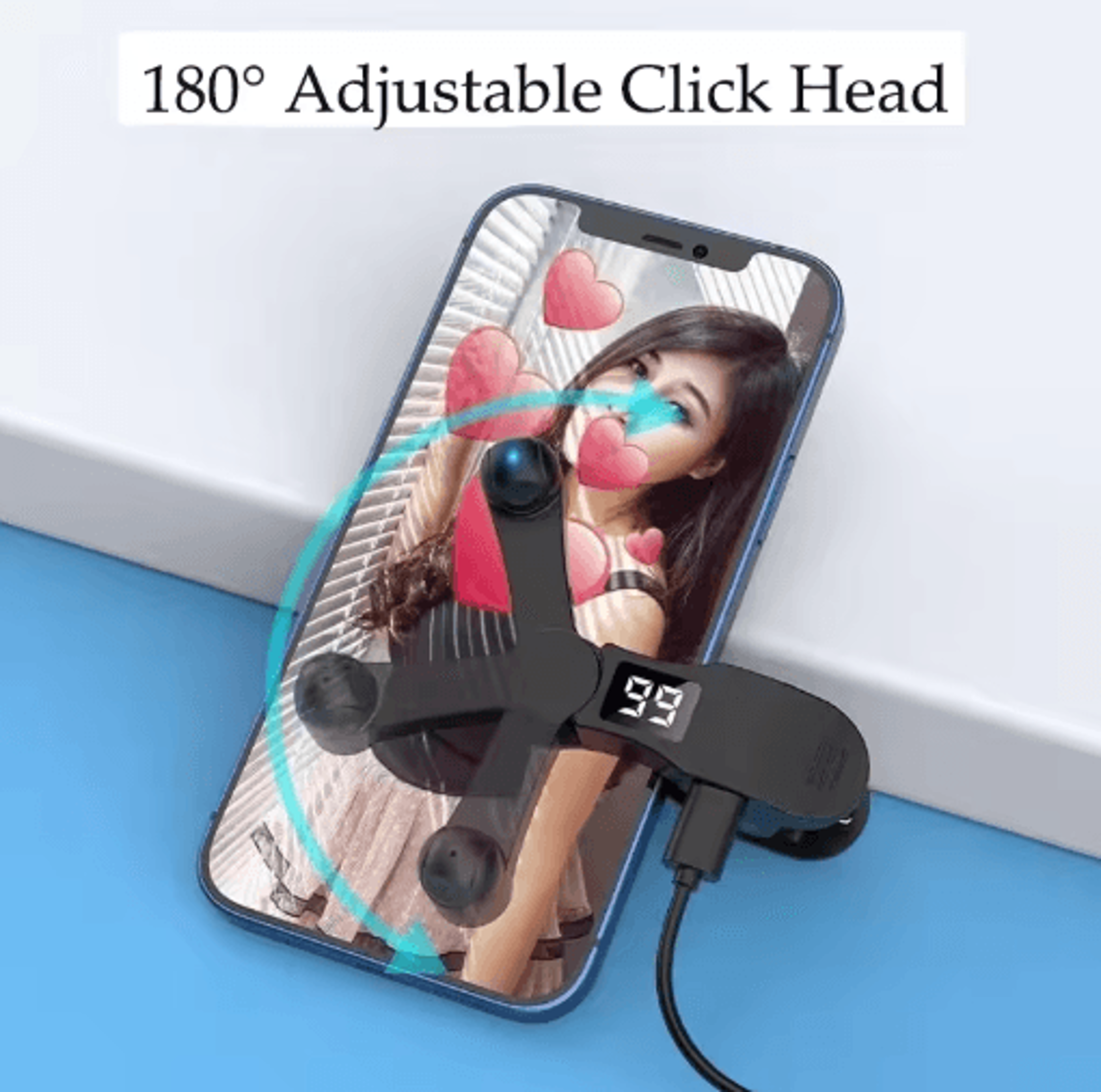 Adjustable Auto Screen Clicker Hands Free Phone Auto Clicker For Apps Games And Tasks 5
