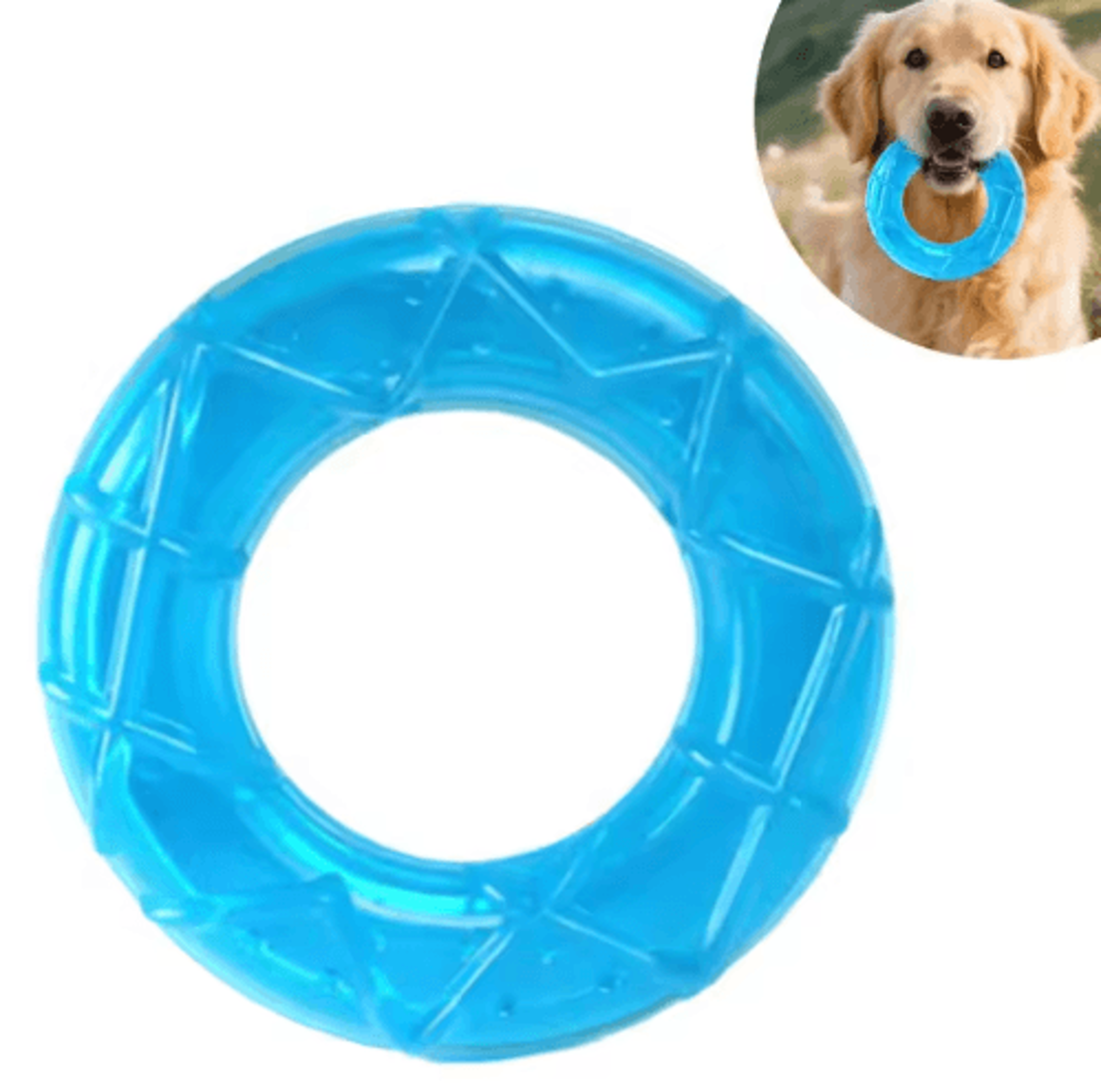 Pet Cooling Chew Toy Freezable Ice Cube Puppy Teething And Training Toy 1