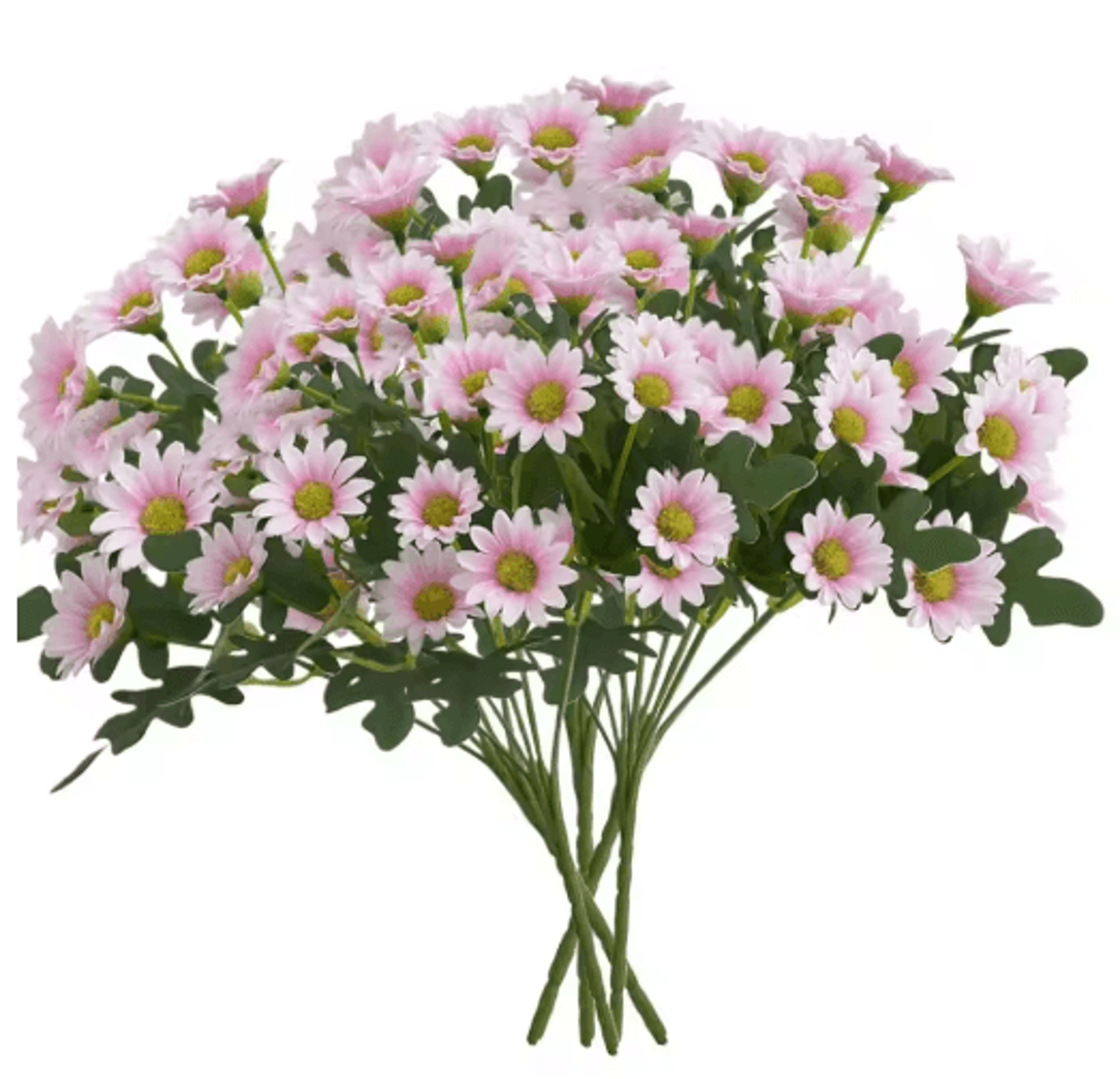 Artificial Sunset Mums Flowers Waterproof Fake Fall Flowers For Outdoor And Home Decor 5 Bundles 3