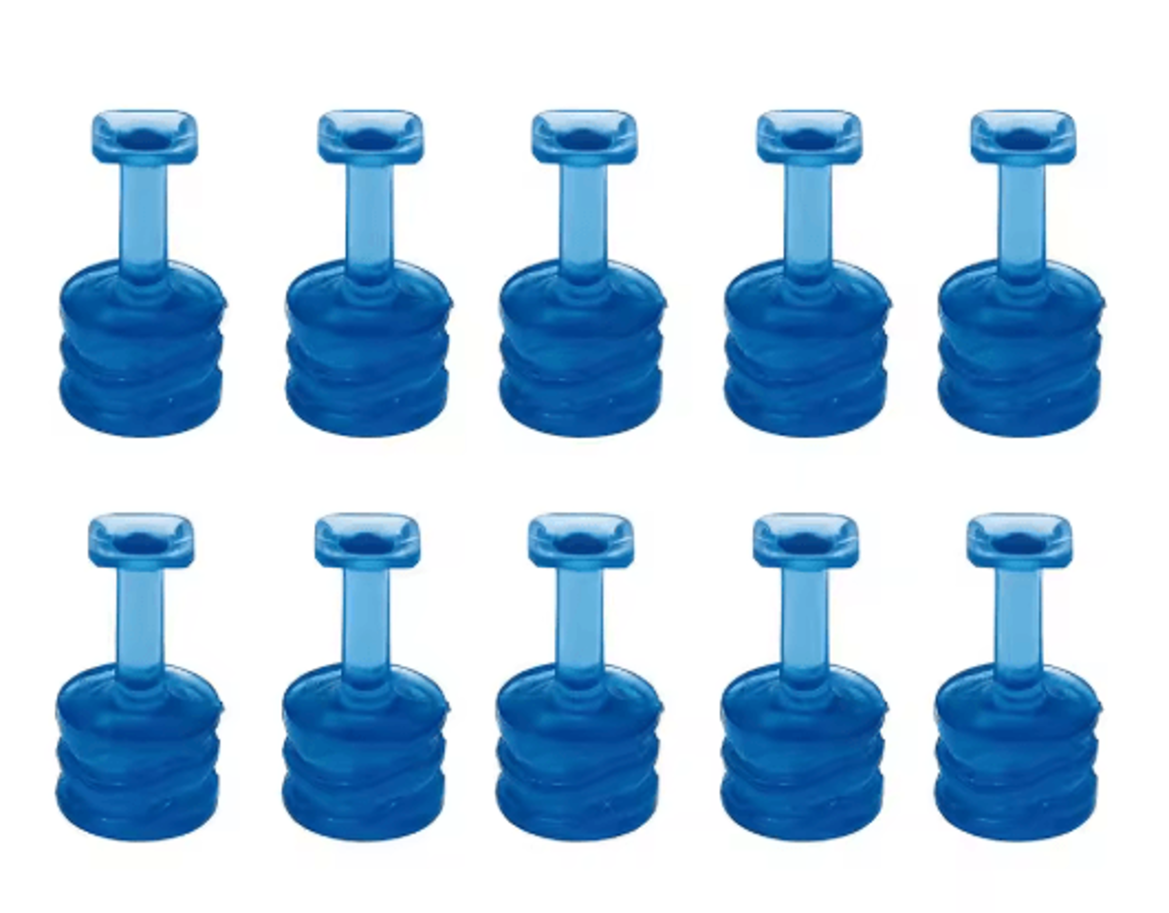 Car Dent Glue Pulling Tabs Set 10PCS Paintless Dent Repair Puller Tabs 7 To 129mm 5