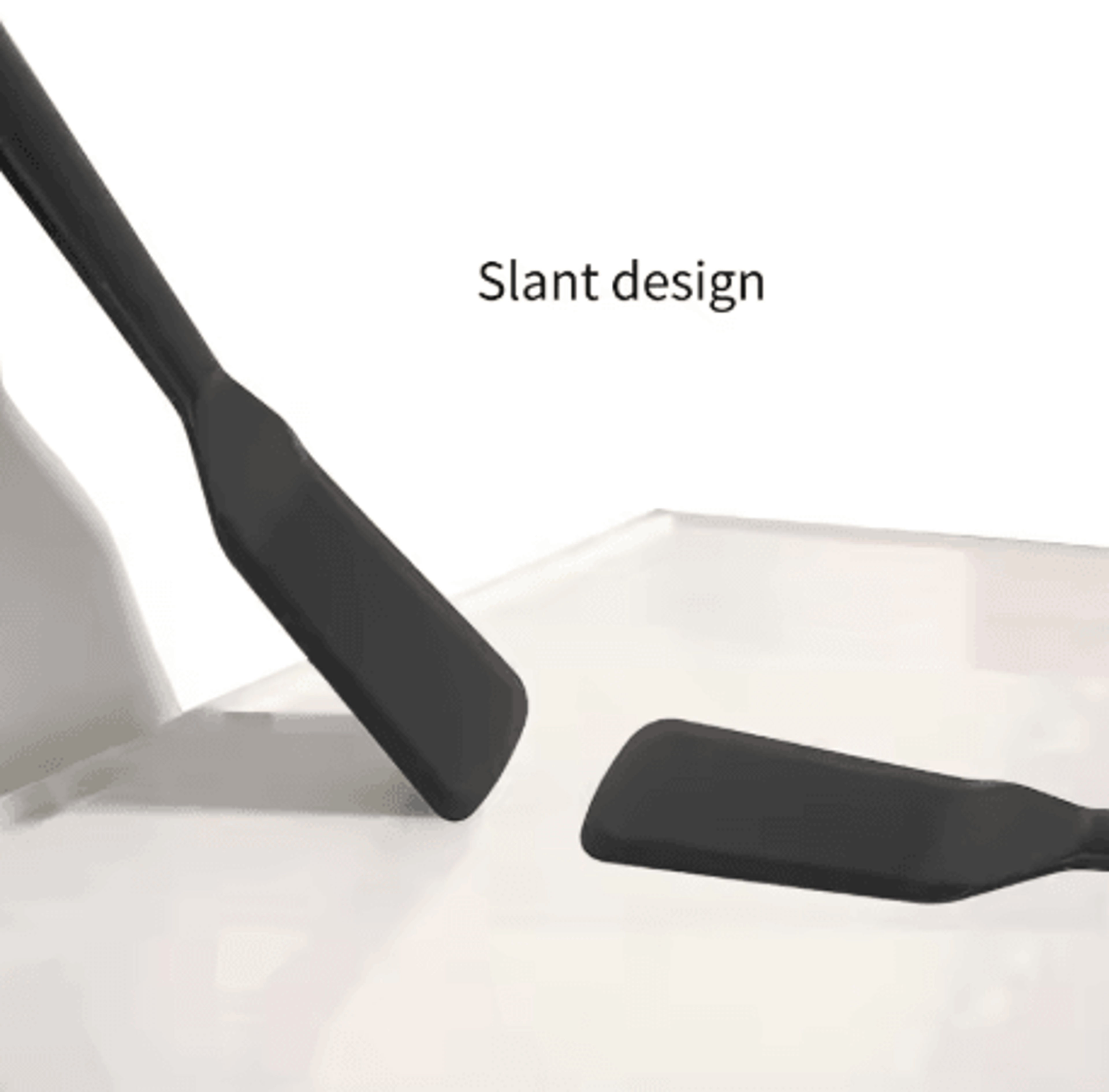 Silicone Cooking Spatula Spoon Heat Resistant Frying And Flipping Utensil For Eggs Fish And More 6