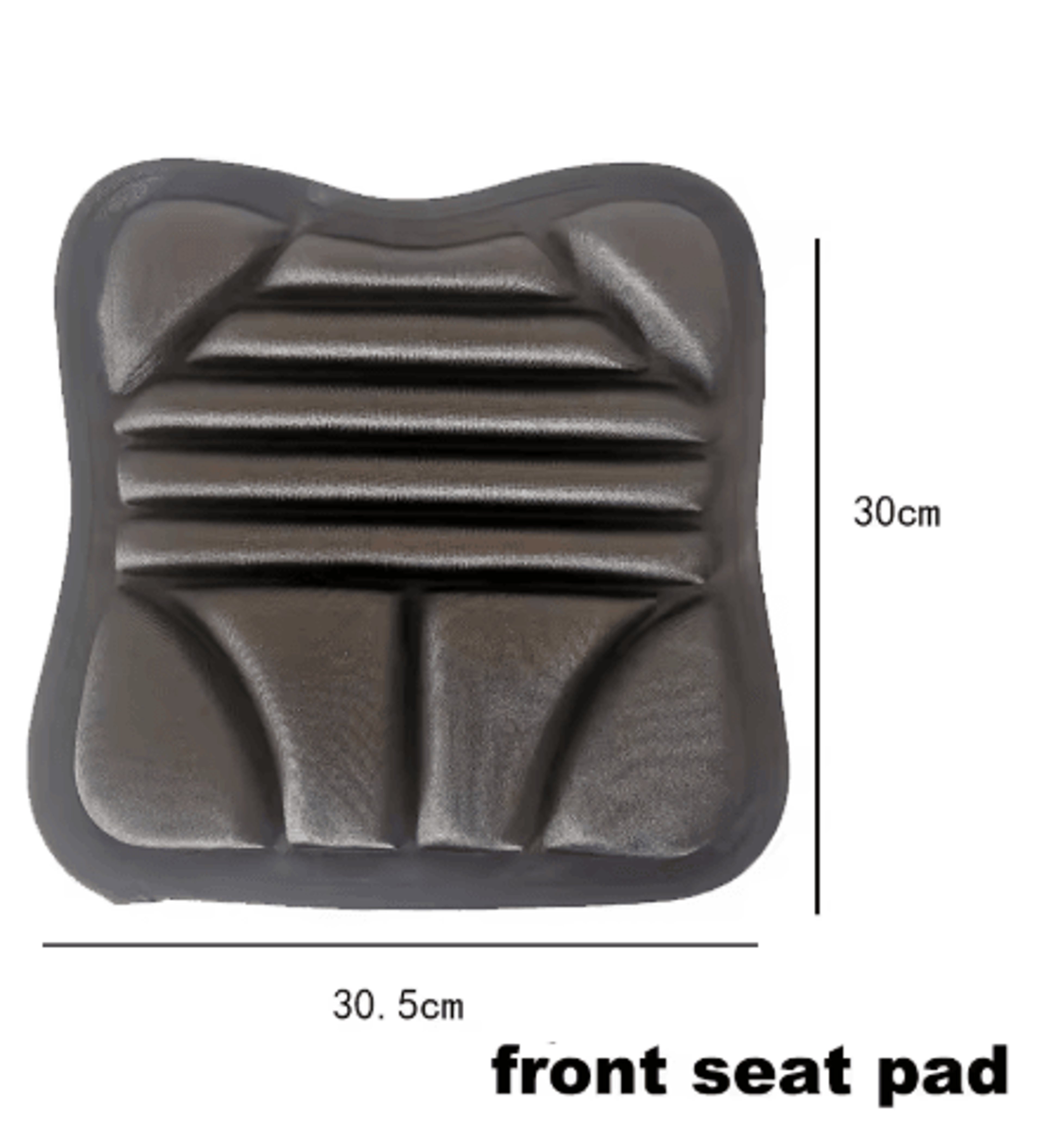 2 Pack Motorcycle Seat Pad 3D Gel Comfort Cushion Breathable Shock Absorbing Seat Cover 2