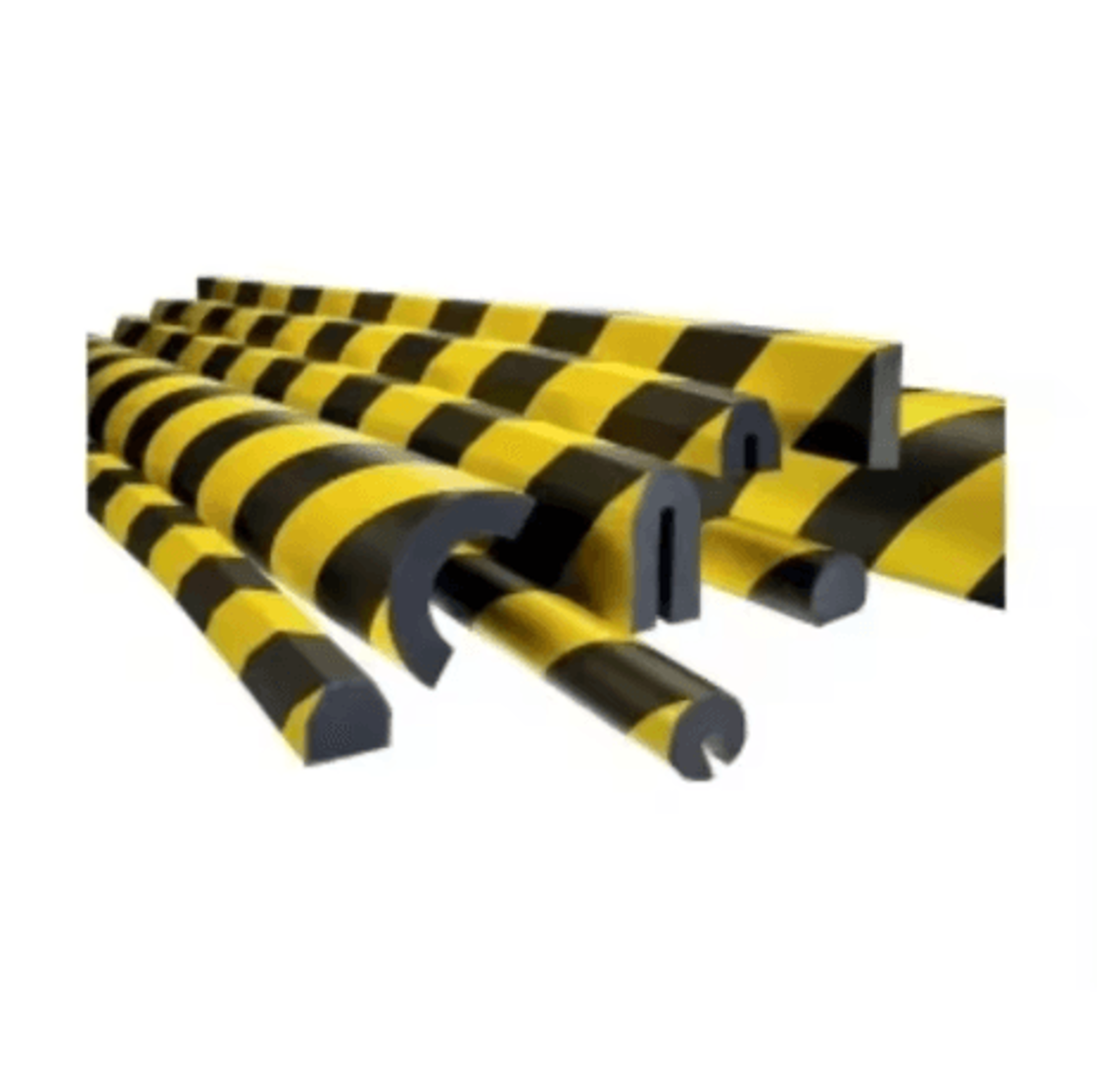 Car Foam Warning Sign Bumper Protector Self Adhesive Reflective Safety Strip For Garage Walls 8