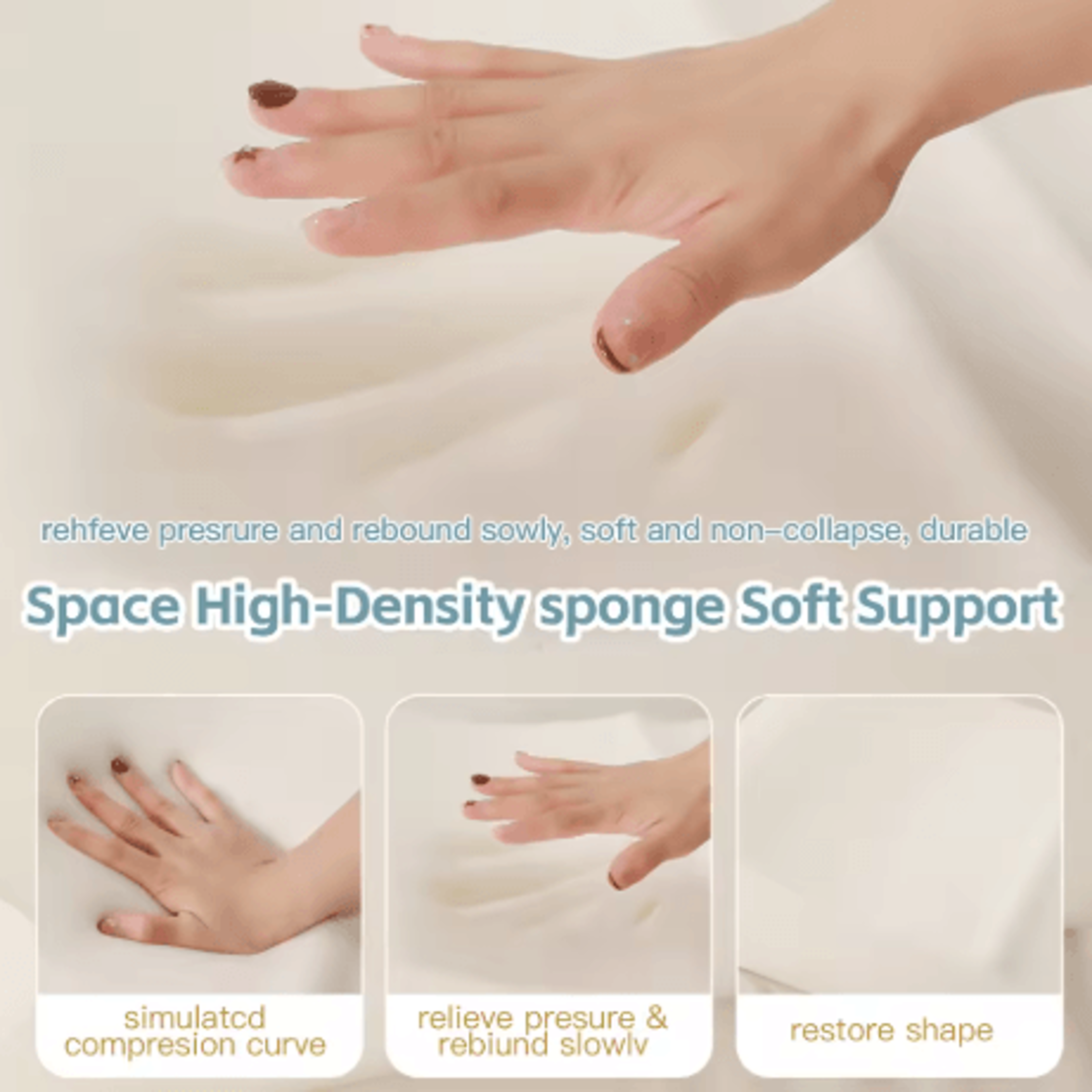 Wedge Shaped Bed Pillow 9 Inch High Support Triangular Pillow For Sleep Reading And Rest 3