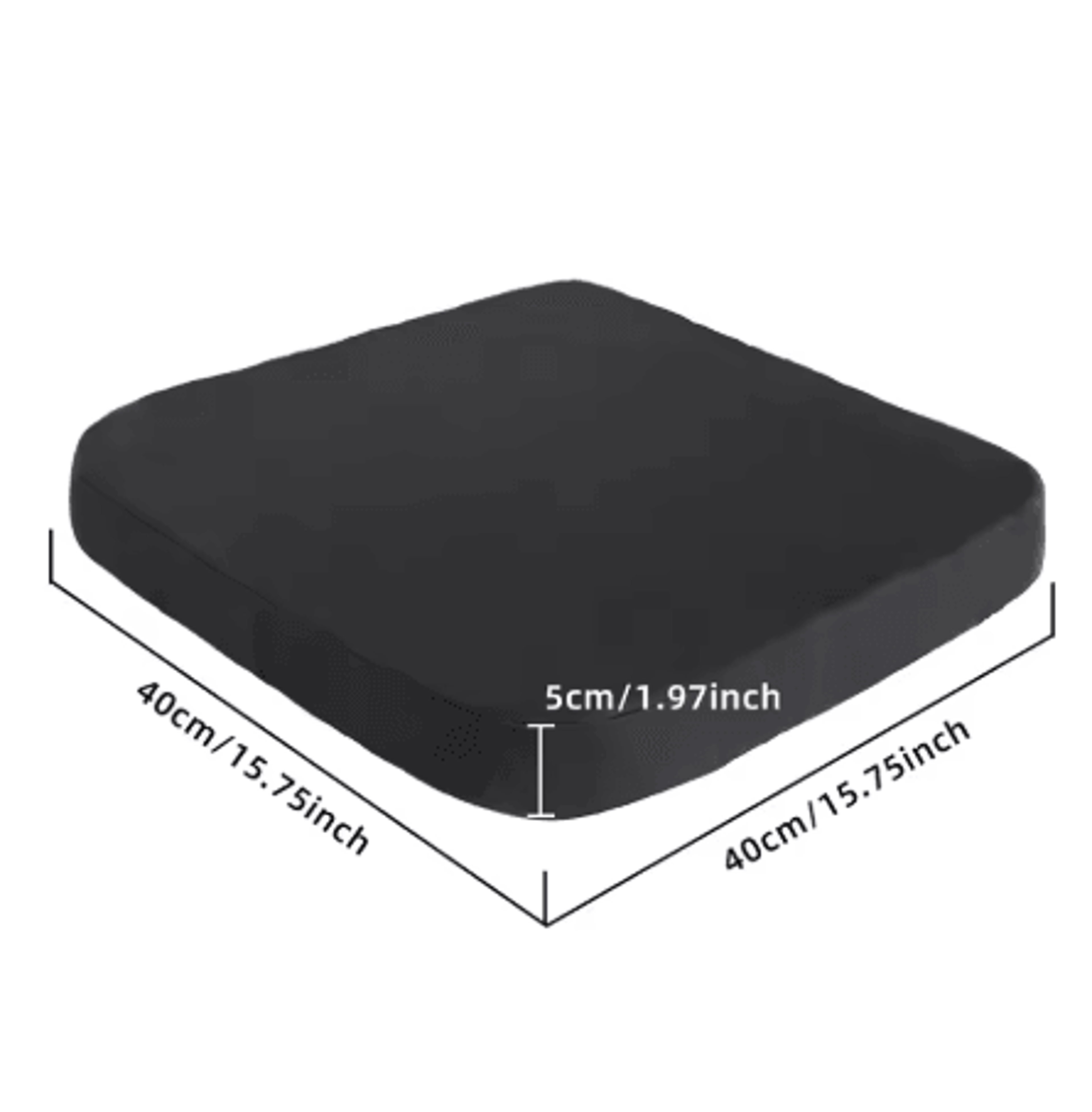 Cooling Seat Cushion Pressure Relief Cool Fabric Cushion For Chair And Wheelchair 6