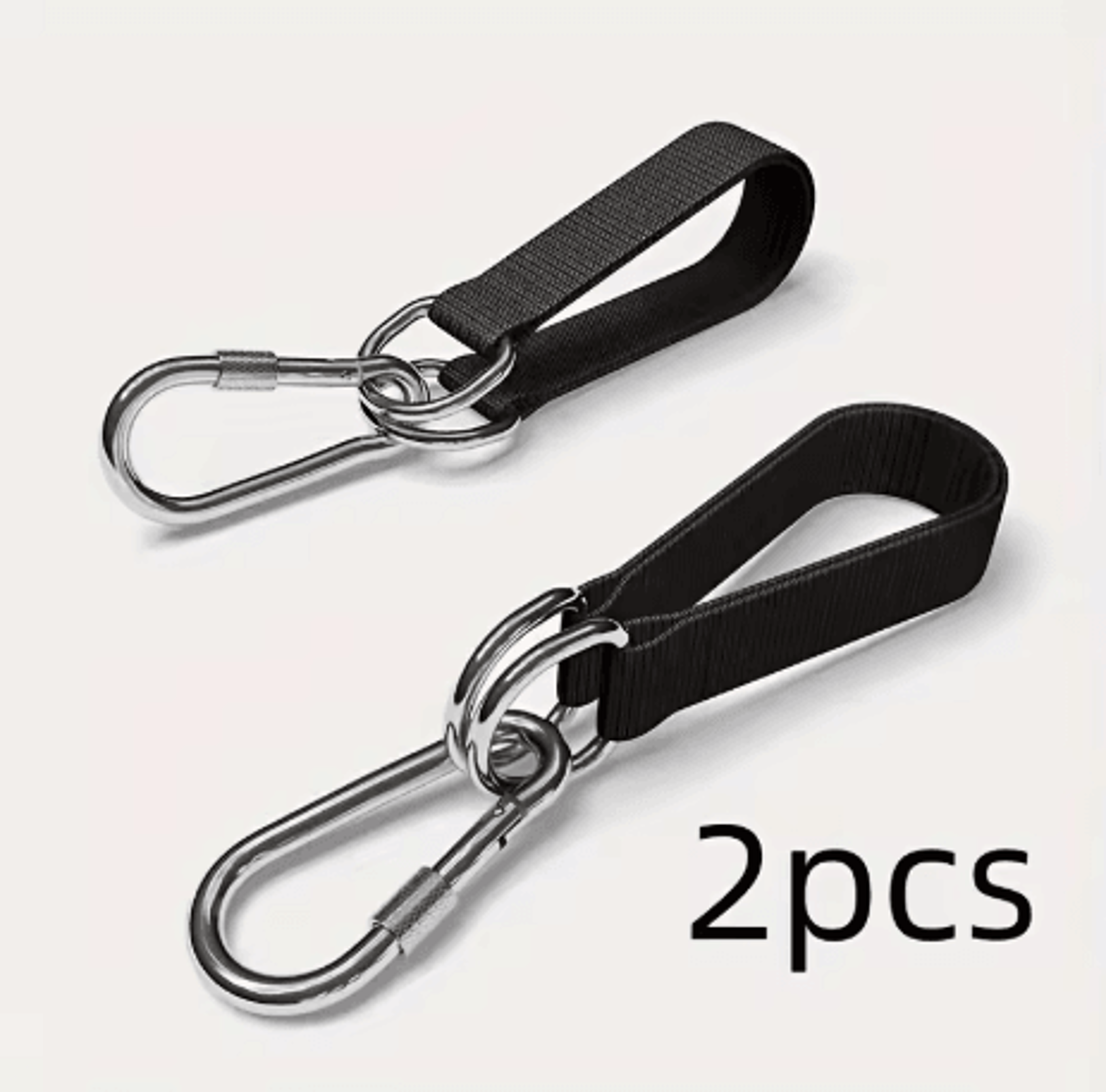Durable Hammock Hanging Belt Set 1 To 2PCS Heavy Duty Straps With Steel Alloy Hooks For Camping And 3