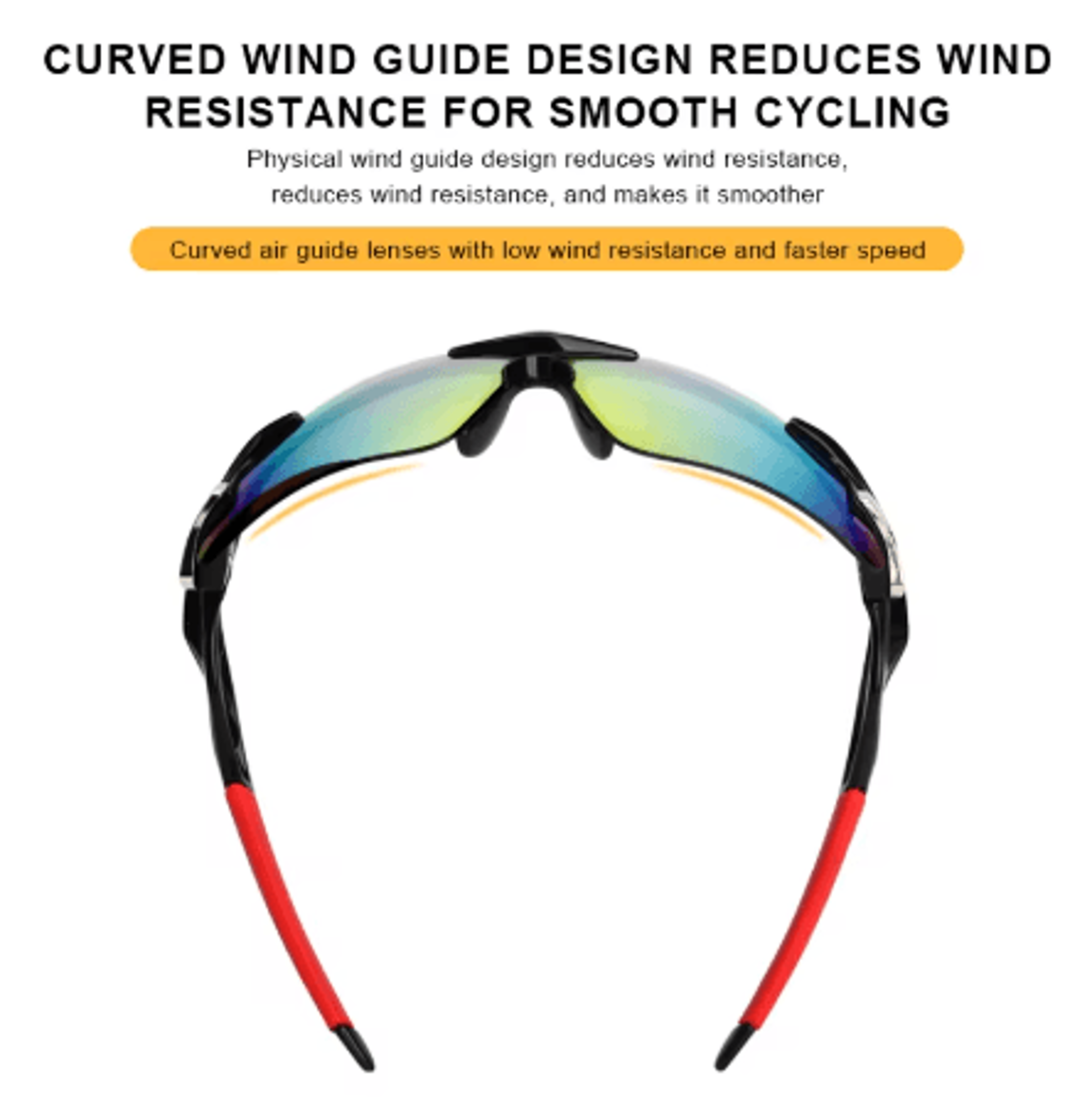 Sports Cycling Sunglasses For Men MTB Road Bike Riding Protection Goggles 9