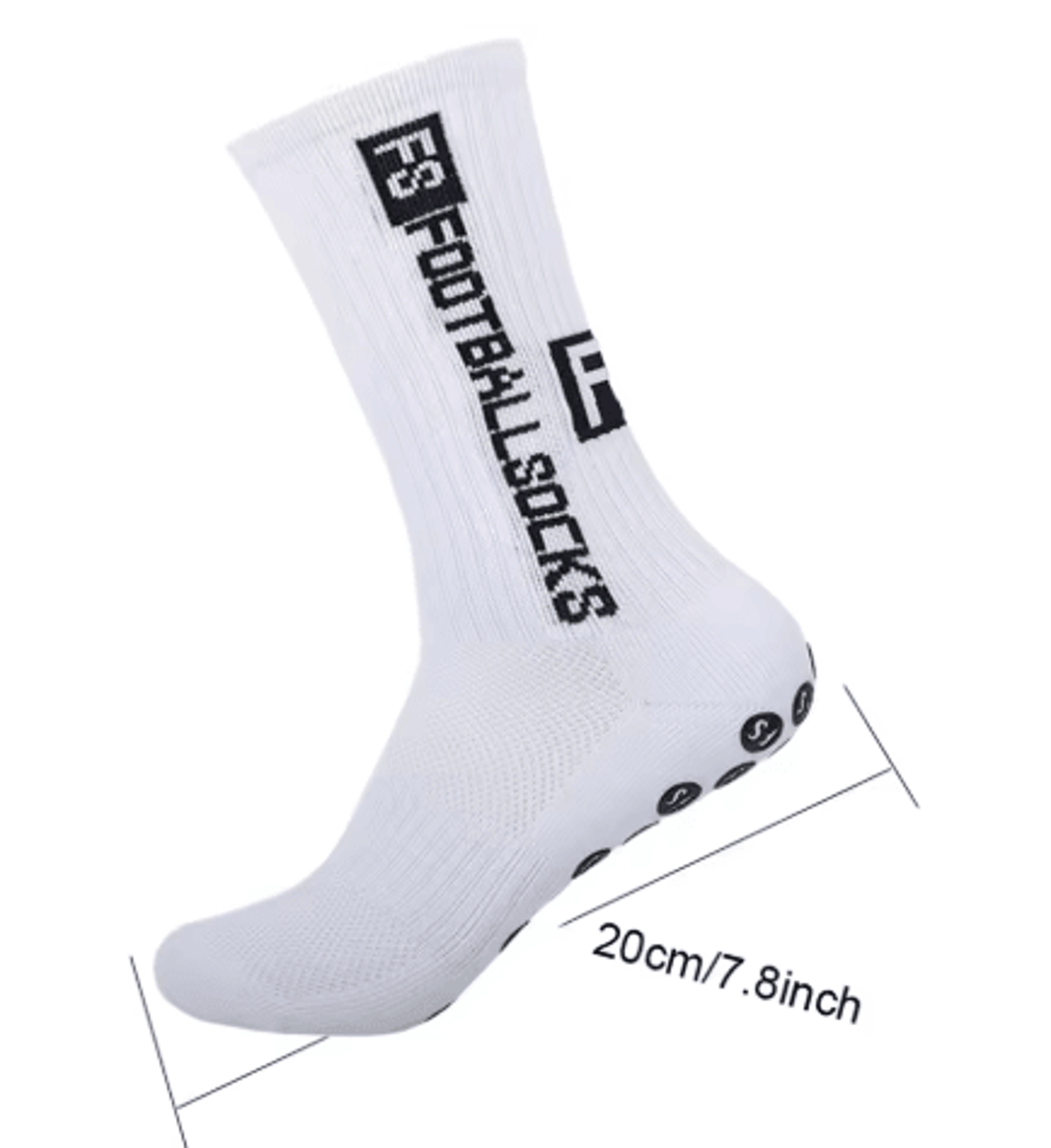 Mens Grip Soccer Socks 4 Pairs Non Slip Athletic Socks With Cushioned Pads For Football Basketball 5