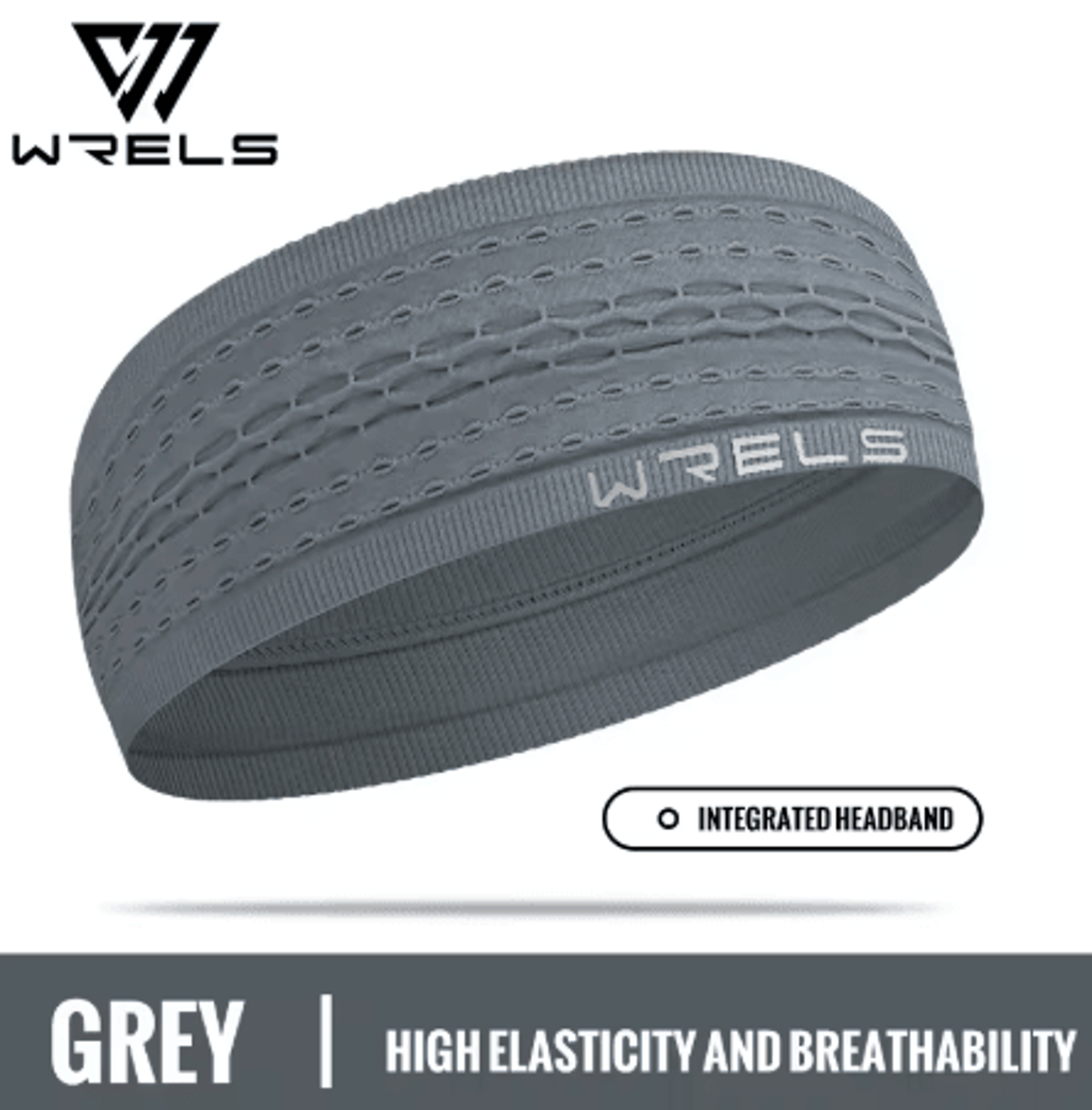 Unisex Non Slip Sports Headband Moisture Wicking Workout Sweatband For Running Cycling And Yoga 1
