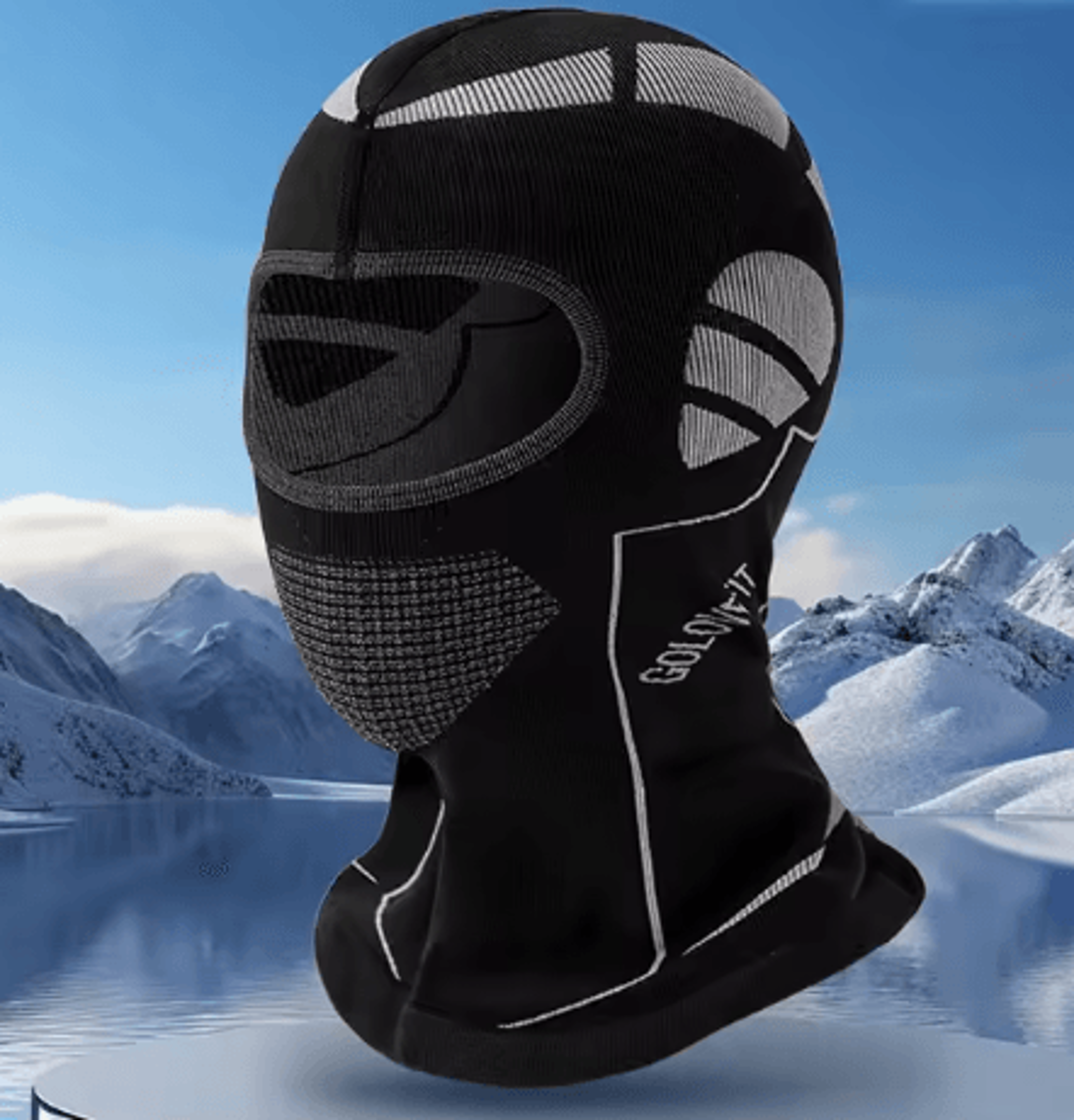 Cold Proof Thermal Balaclava Scarf Full Face Ski Hat And Helmet Liner For Men And Women 4