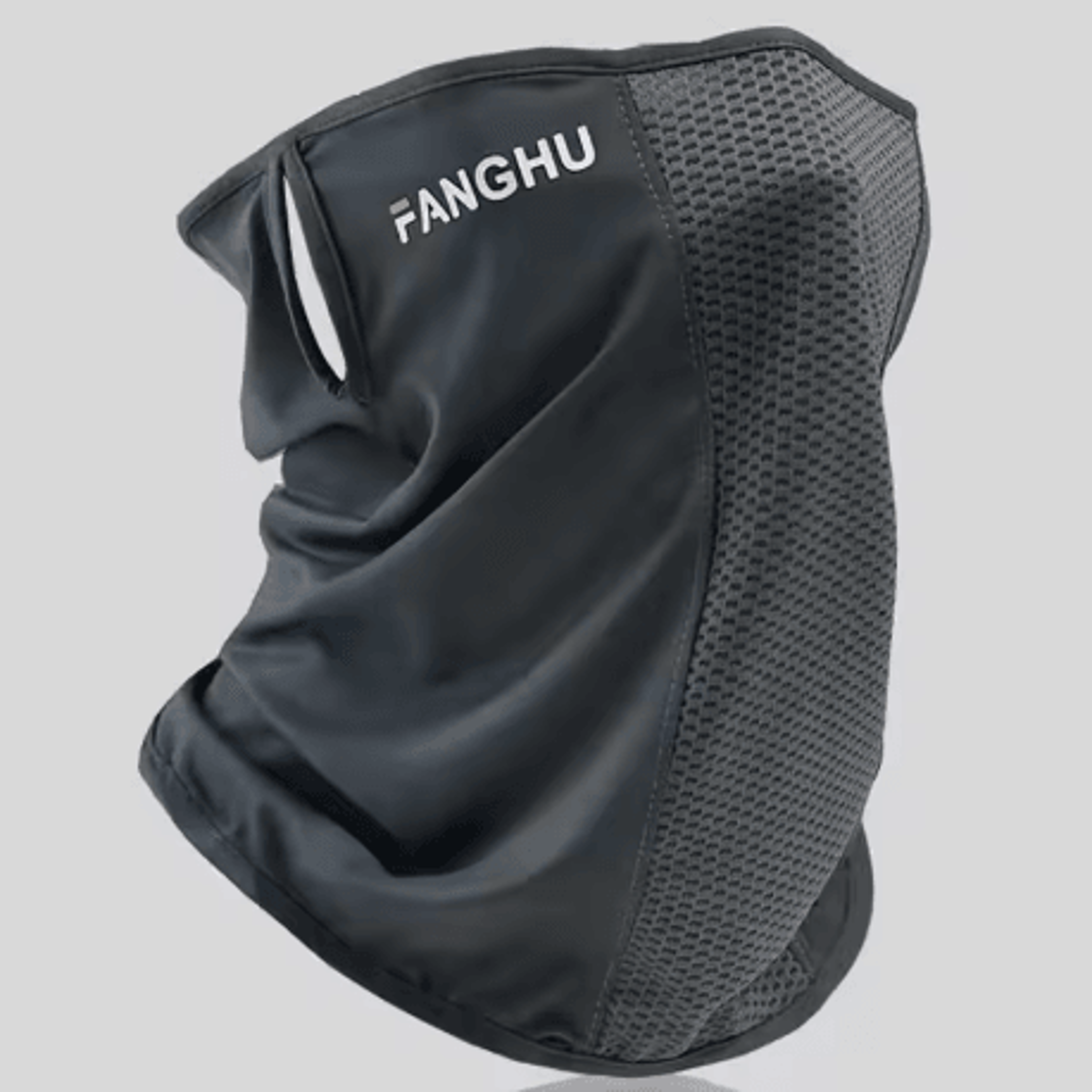 Breathable Sun Protection Face Mask Anti UV Mesh Neck Gaiter With Elastic Ear Loops 5