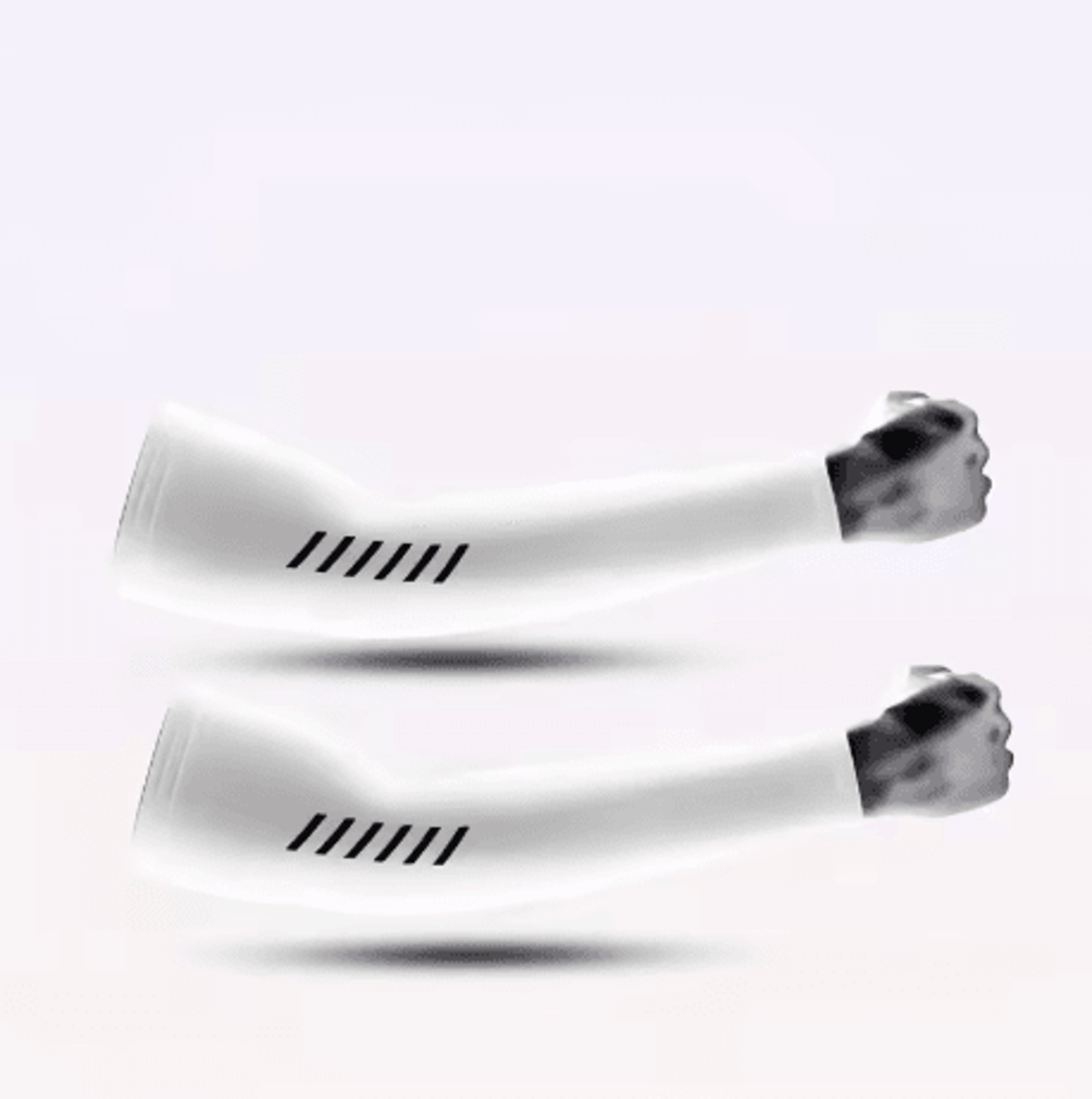 Mens Ice Silk Cooling Arm Sleeves Lightweight Breathable Sports Sleeves For Cycling Running And Fis 2