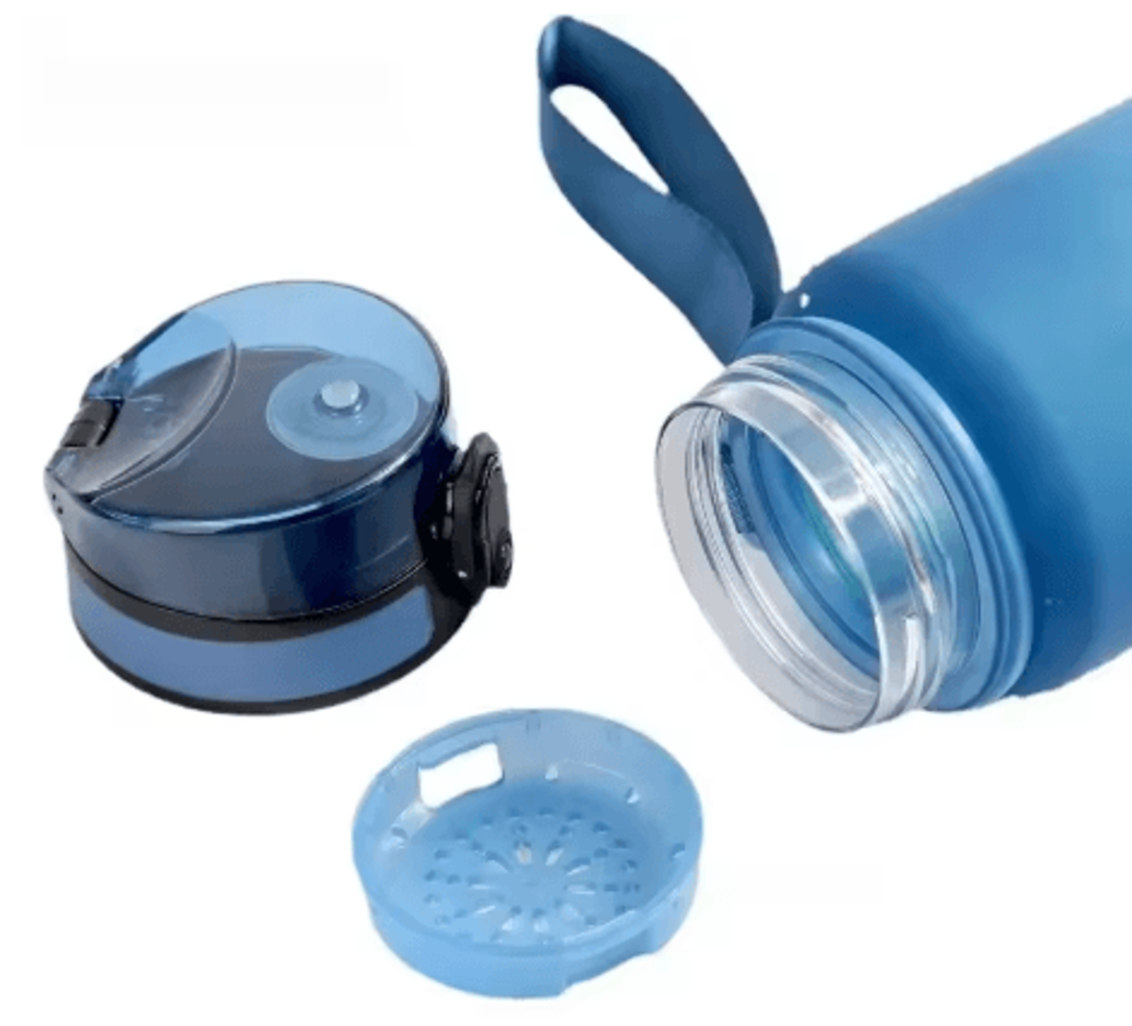 Large Capacity Leak Proof Sports Water Bottle Colorful Plastic Gym And Outdoor Bottle 650 1000ml 4