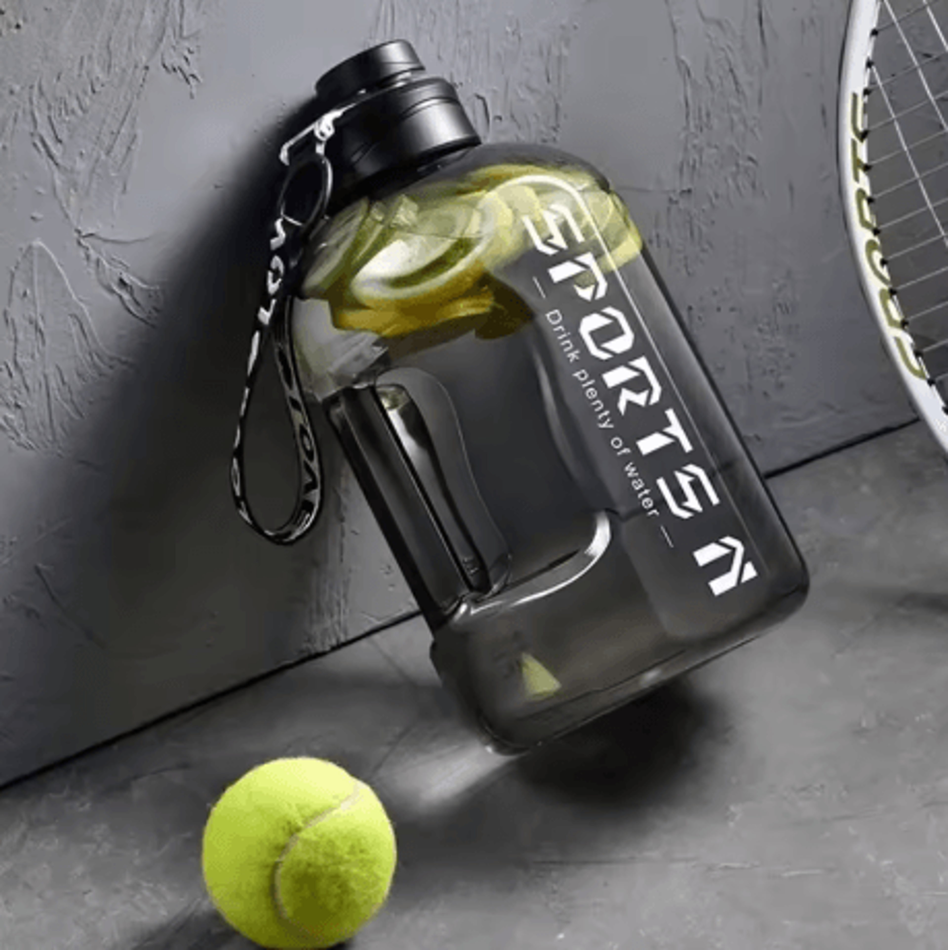 17L To 27L Large Capacity Sports Water Bottle With Time Scale Outdoor Gym And Hiking Hydration Kett 17