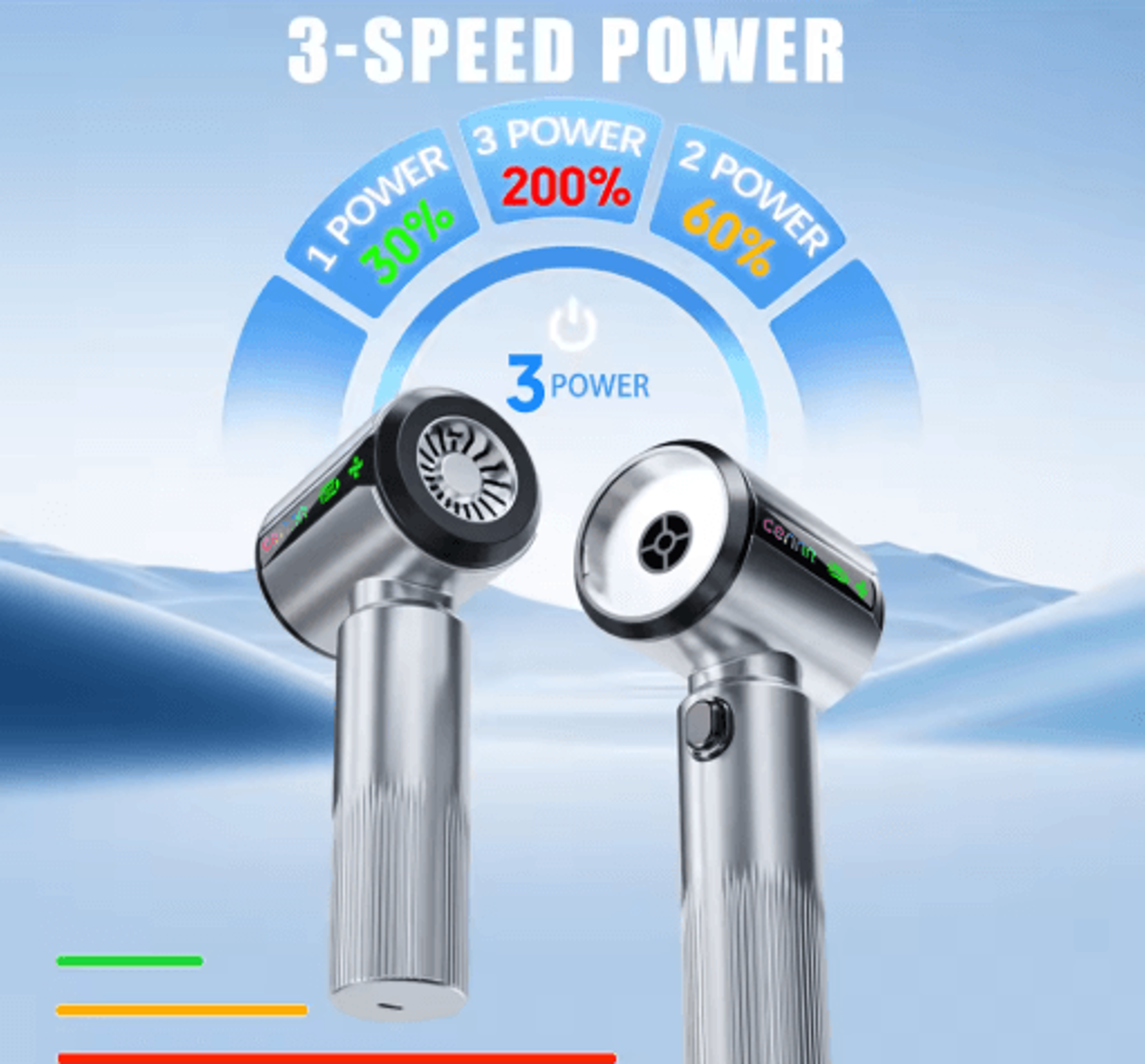 CENRR High Power Cordless Car Vacuum Cleaner Portable Handheld Vacuum With Strong Suction And Dust  0