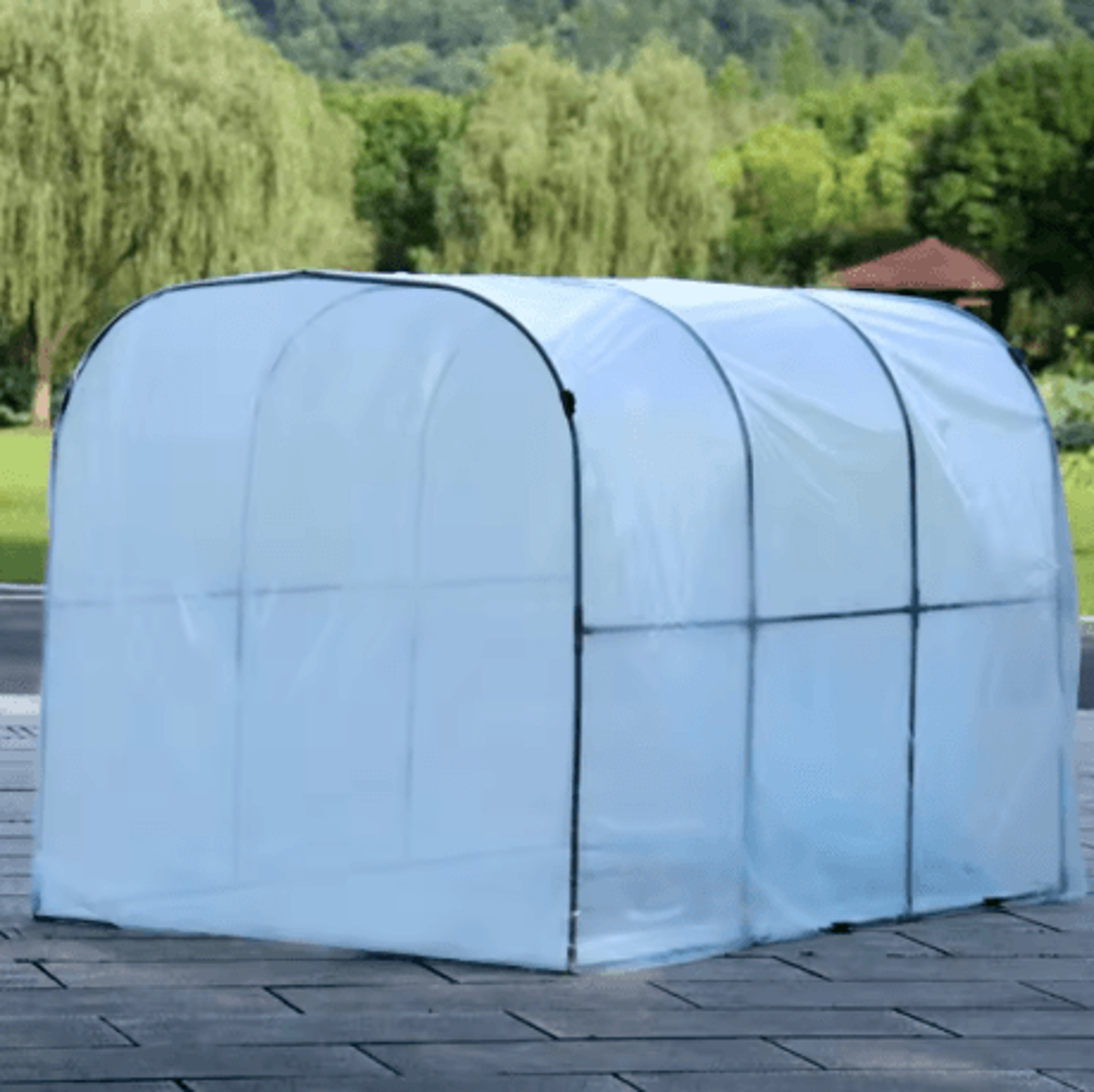Winter Plant Protection Greenhouse Square Insulated Warm Shed For Balcony And Courtyard Vegetables 17