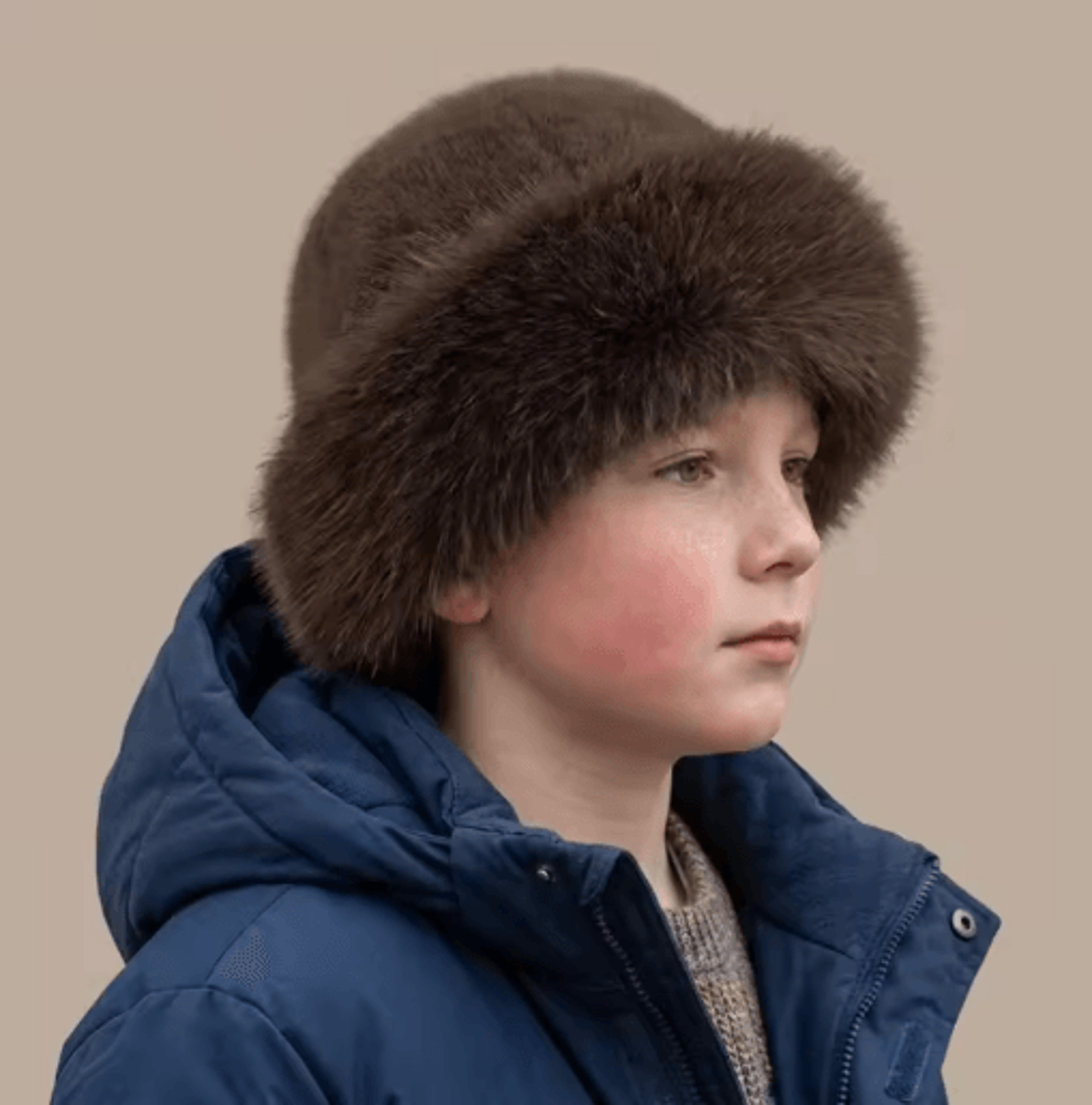 Womens Furry Winter Hat Korean Style Thickened Mongolian Faux Fur Hat For Autumn And Winter 5