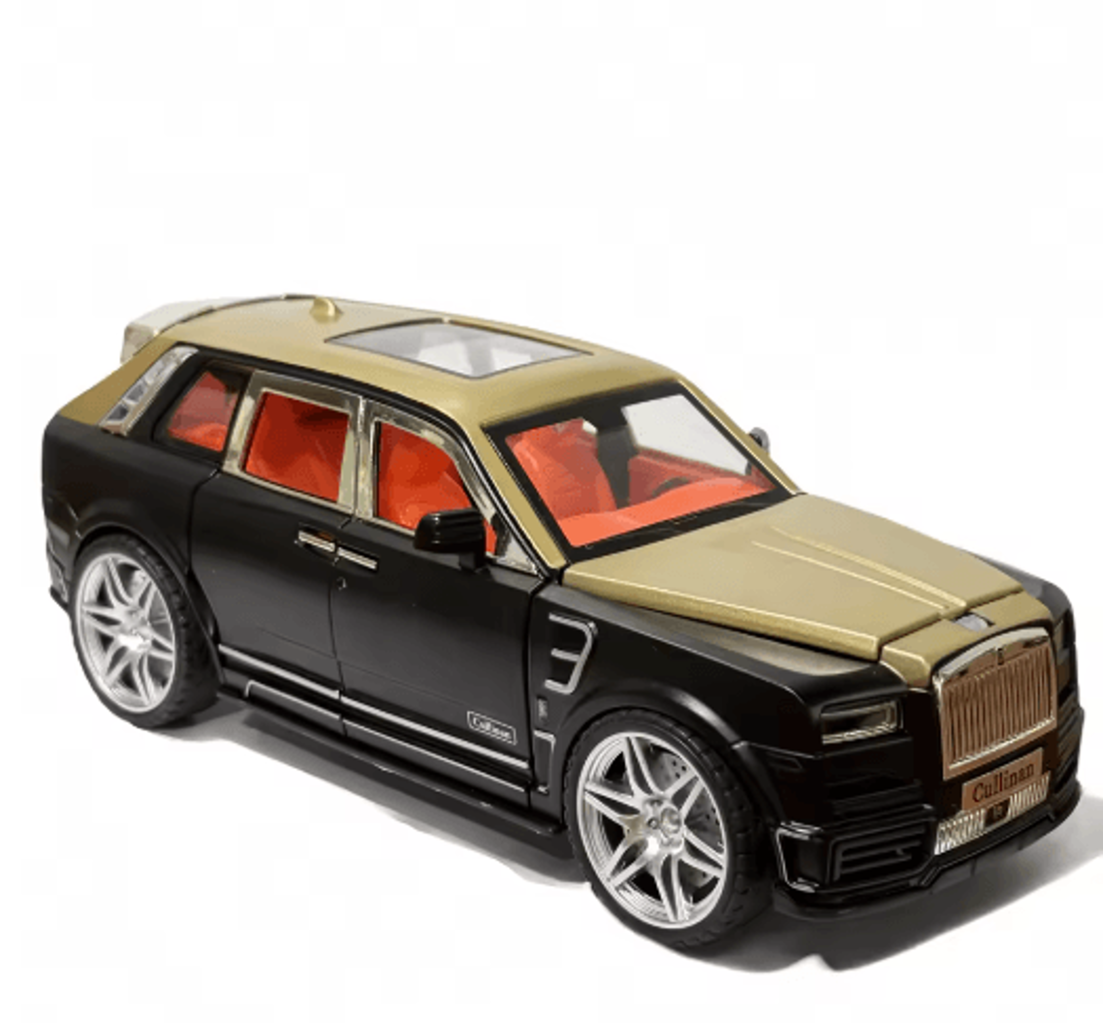 1 24 Alloy Diecast Car Model Simulation Vehicle With Opening Doors And Pull Back Action 2