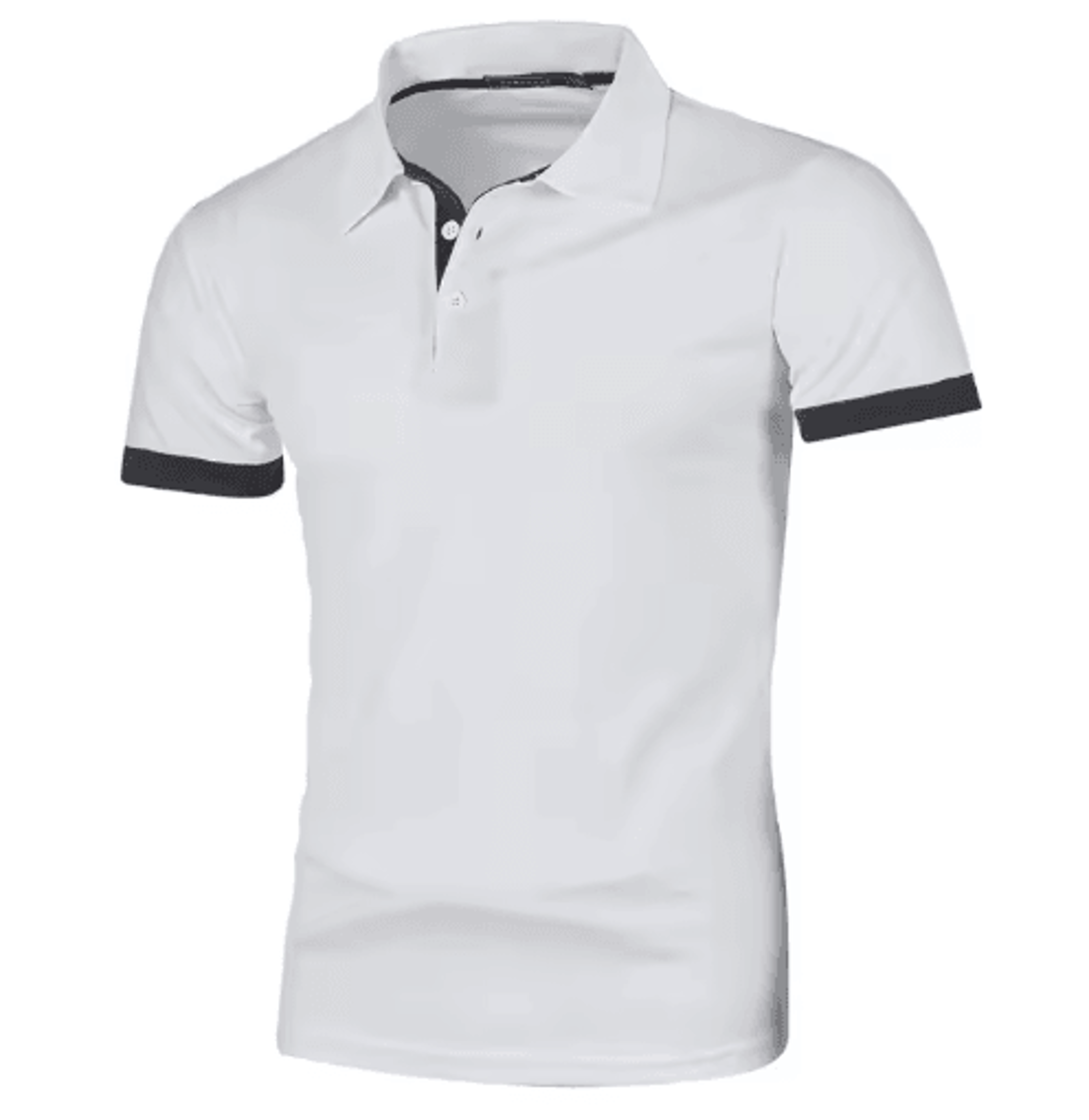 Mens Summer Short Sleeve Polo Shirt Lightweight Breathable Lapel Streetwear Business Tee 10