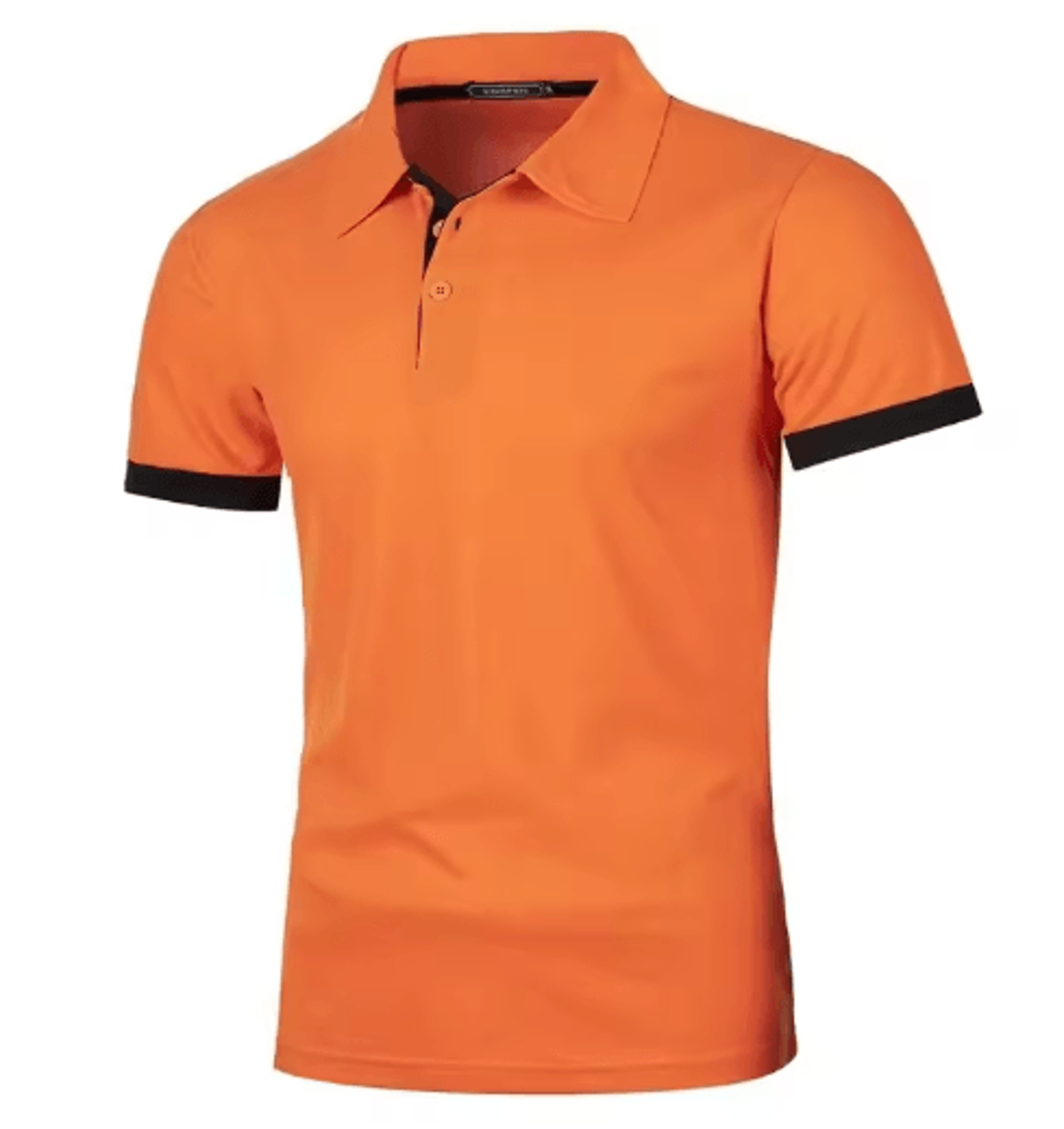 Mens Summer Short Sleeve Polo Shirt Lightweight Breathable Lapel Streetwear Business Tee 3