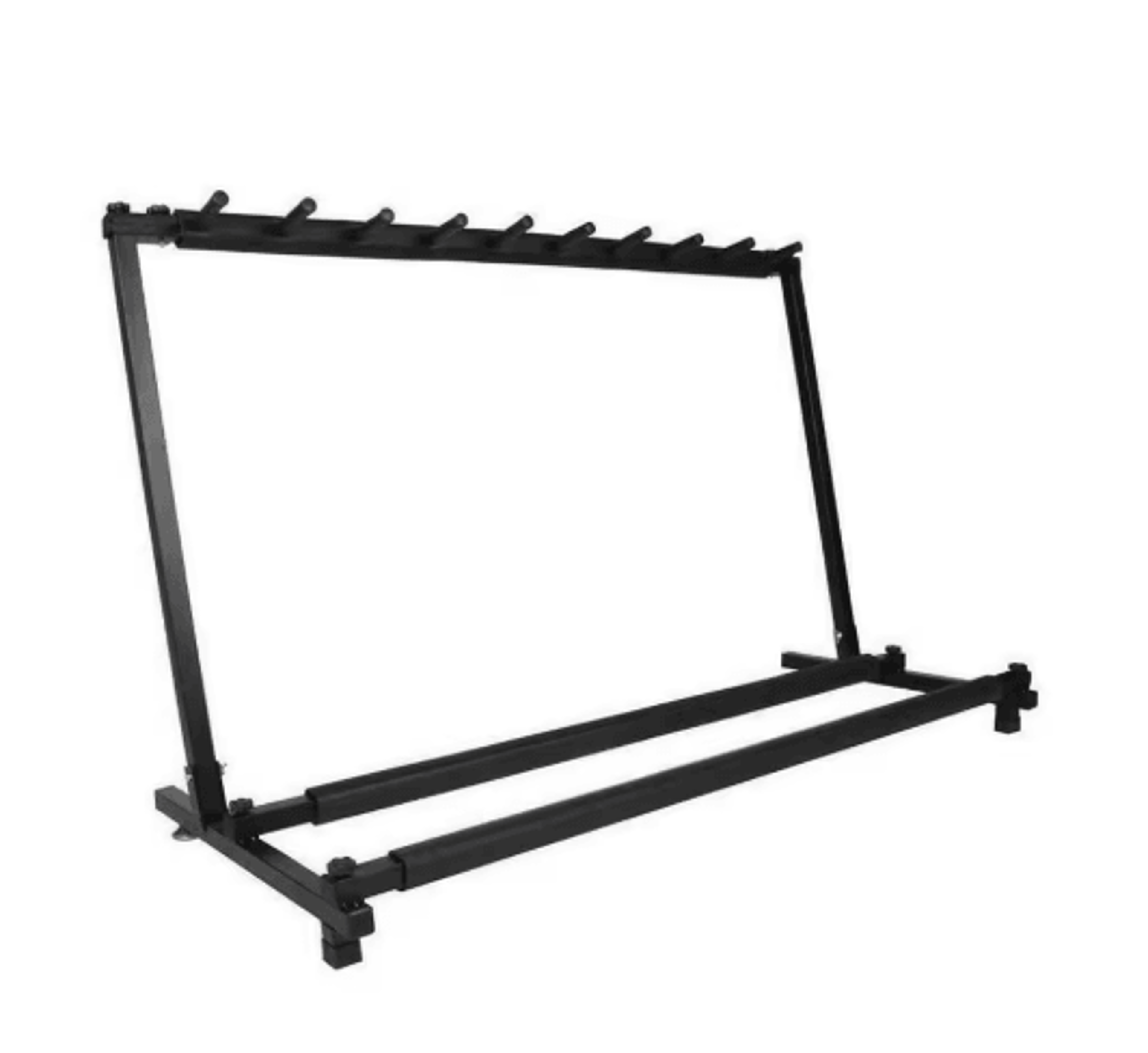Multi Tier Guitar And Bass Rack Square Tube Instrument Organizer 3 To 7 Tier Options 1
