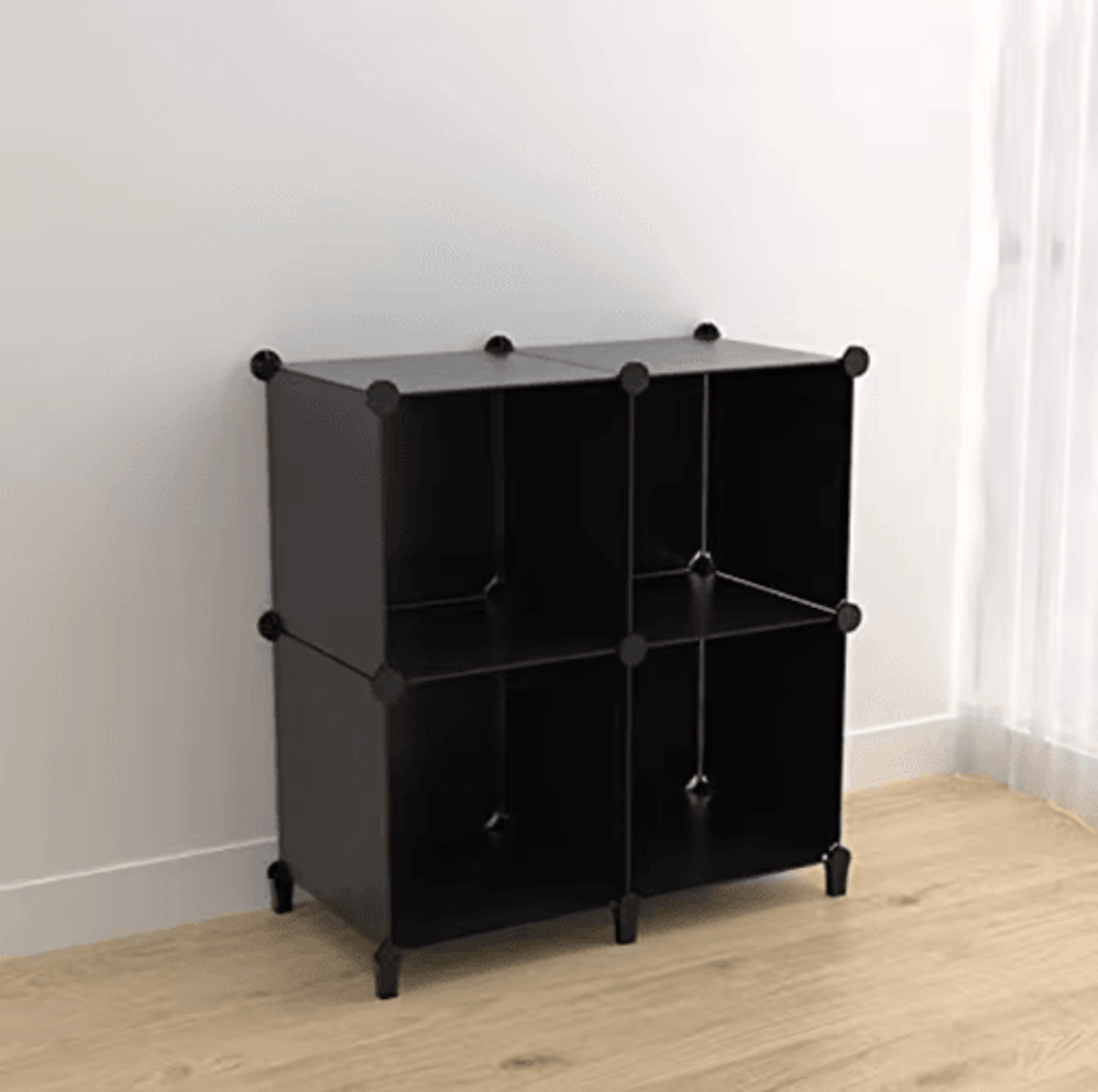 Plastic Household Wine Rack Simple Modular Red Wine Storage Shelf Cabinet 10