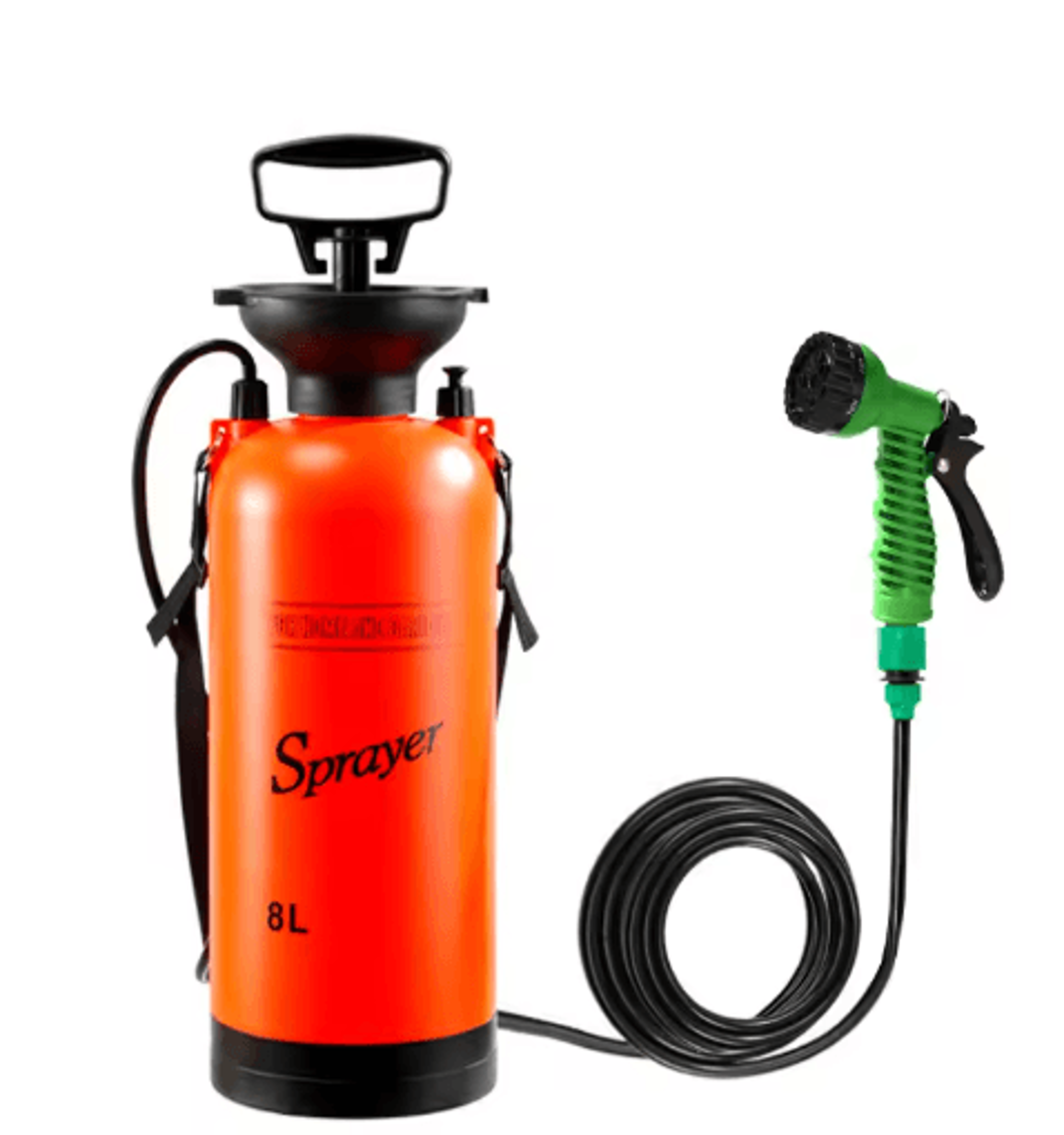 5L To 8L Portable Multi Functional Car Washing And Camping Shower Sprayer 1