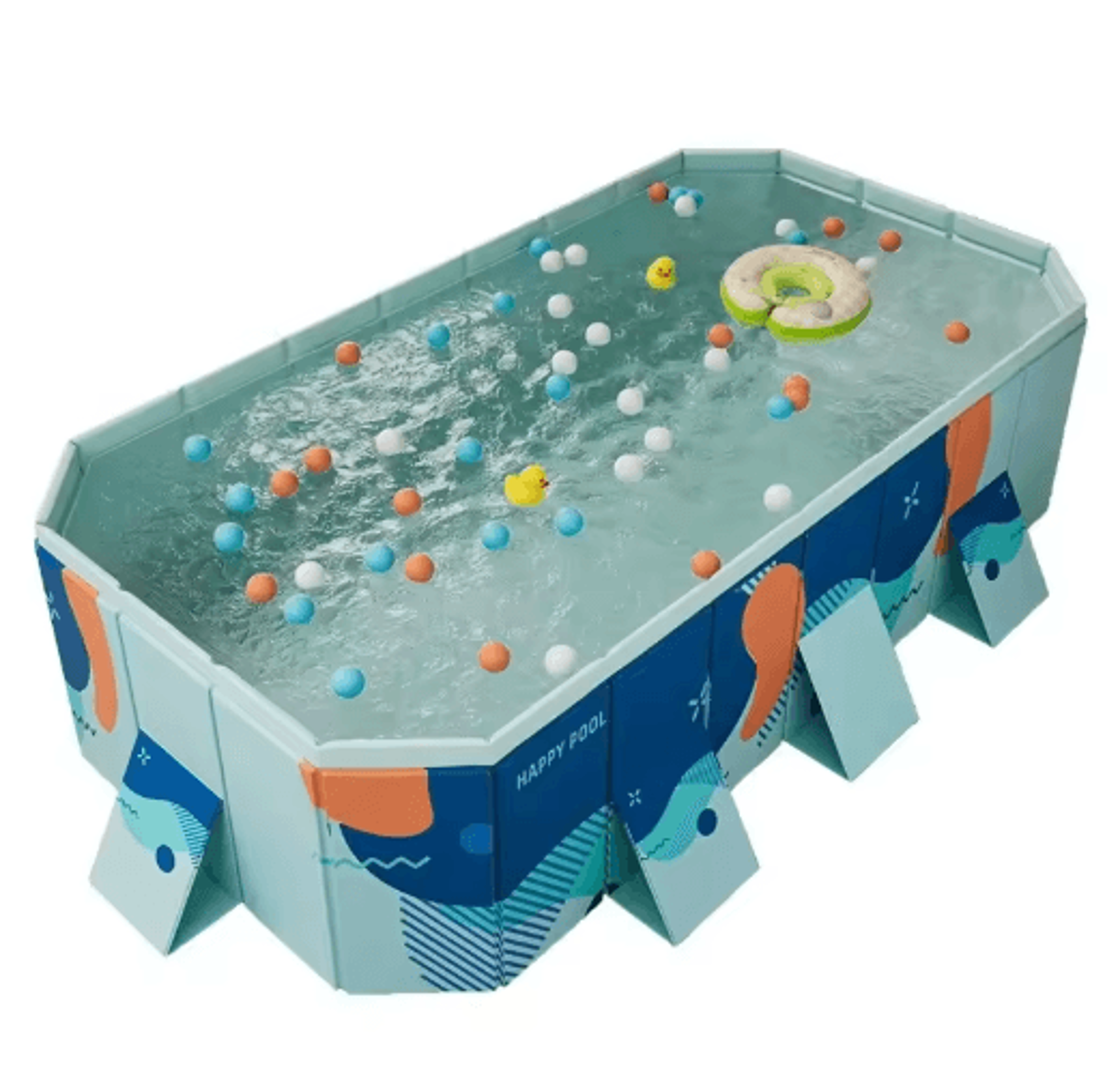 Inflatable Installation Free Swimming Pool Thickened Wear Resistant Foldable Bathtub 5