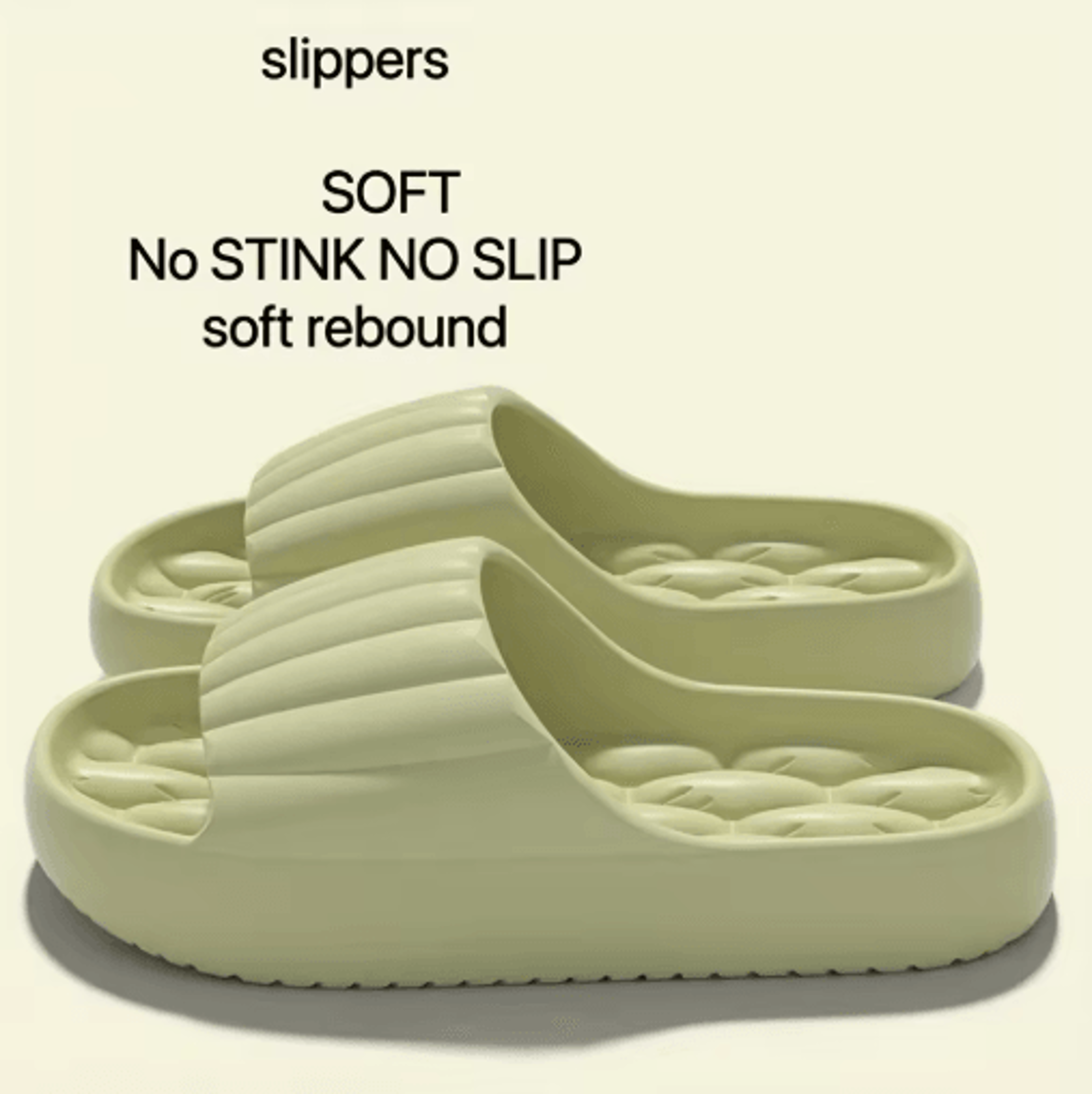 Womens EVA Slide Slippers Soft Non Slip Indoor And Outdoor House Shoes 4