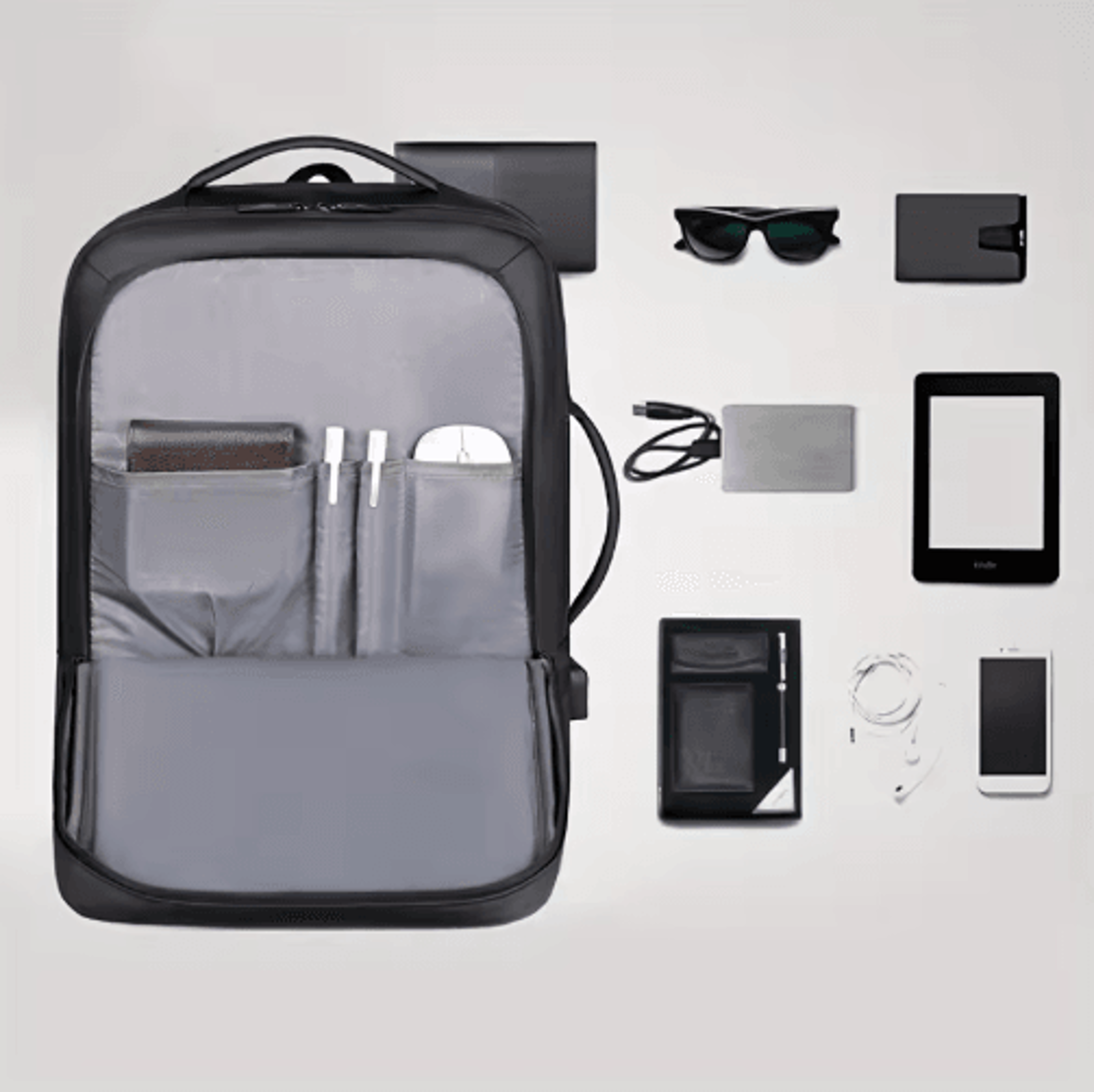 Large Capacity Business Laptop Backpack Multifunctional Computer Bag For Men And Students 5