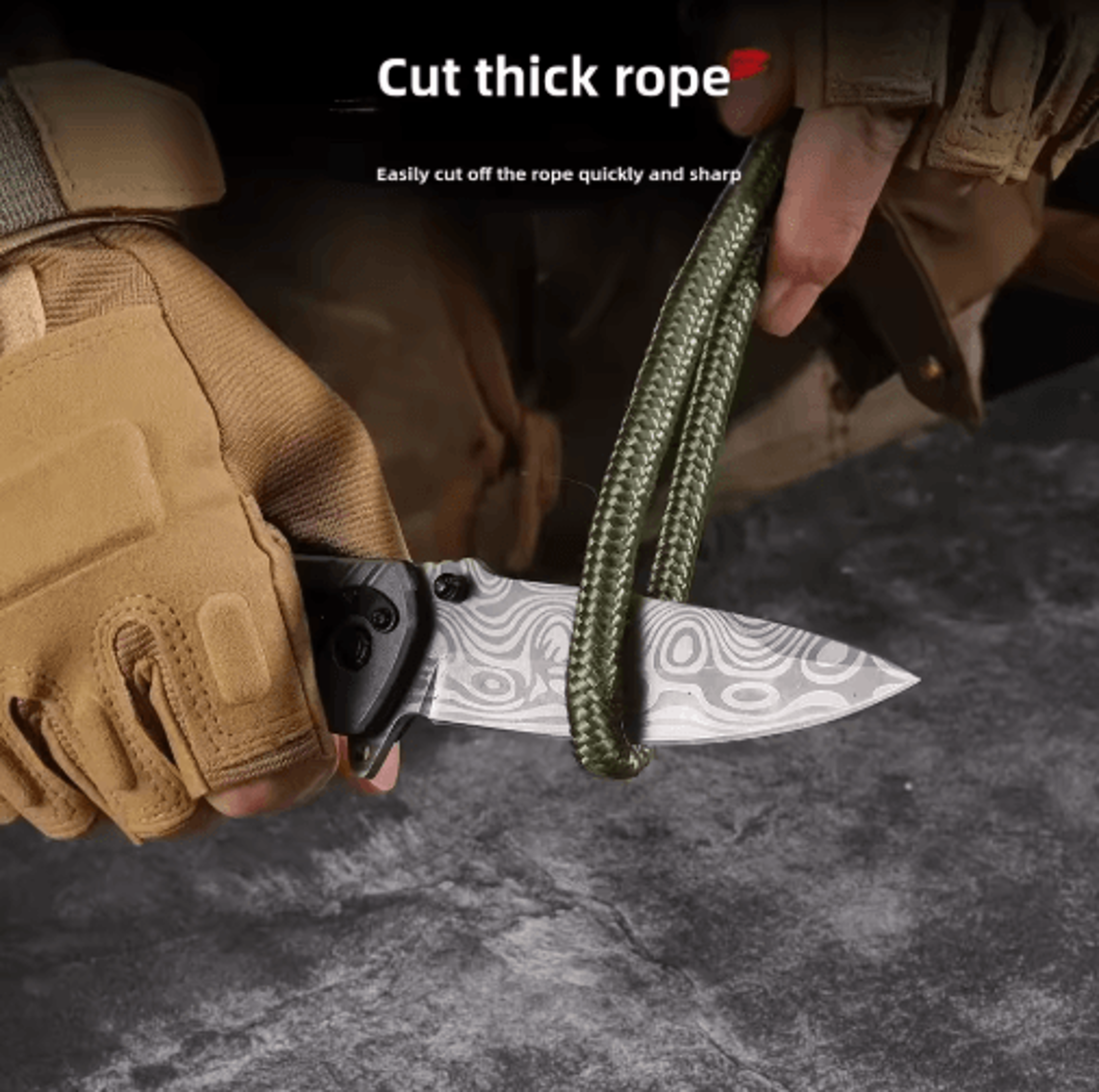 Multi Functional Folding Pocket Knife EDC Outdoor Survival And Utility Tool 3