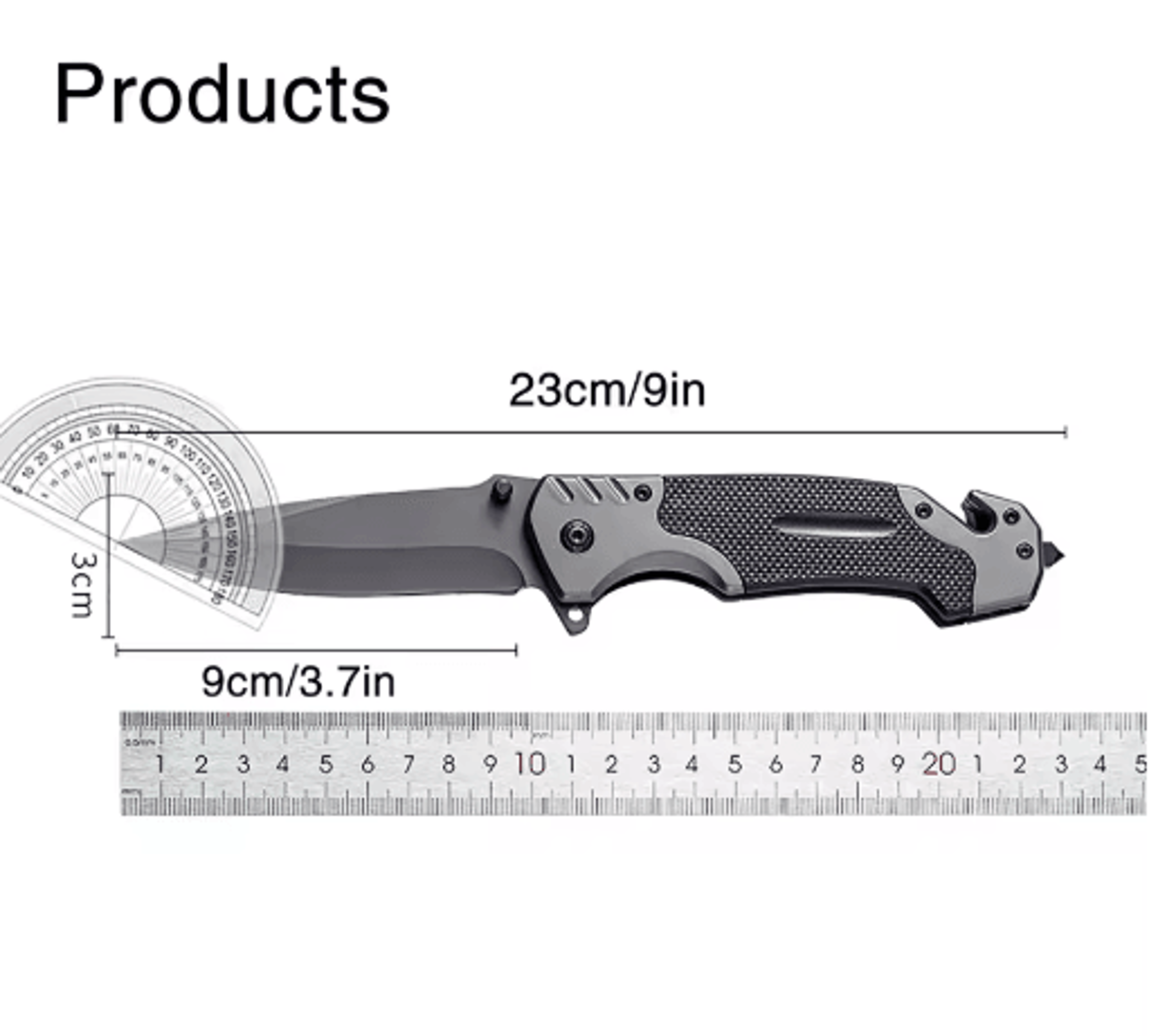 Multi Functional Folding Pocket Knife EDC Outdoor Survival And Utility Tool 4
