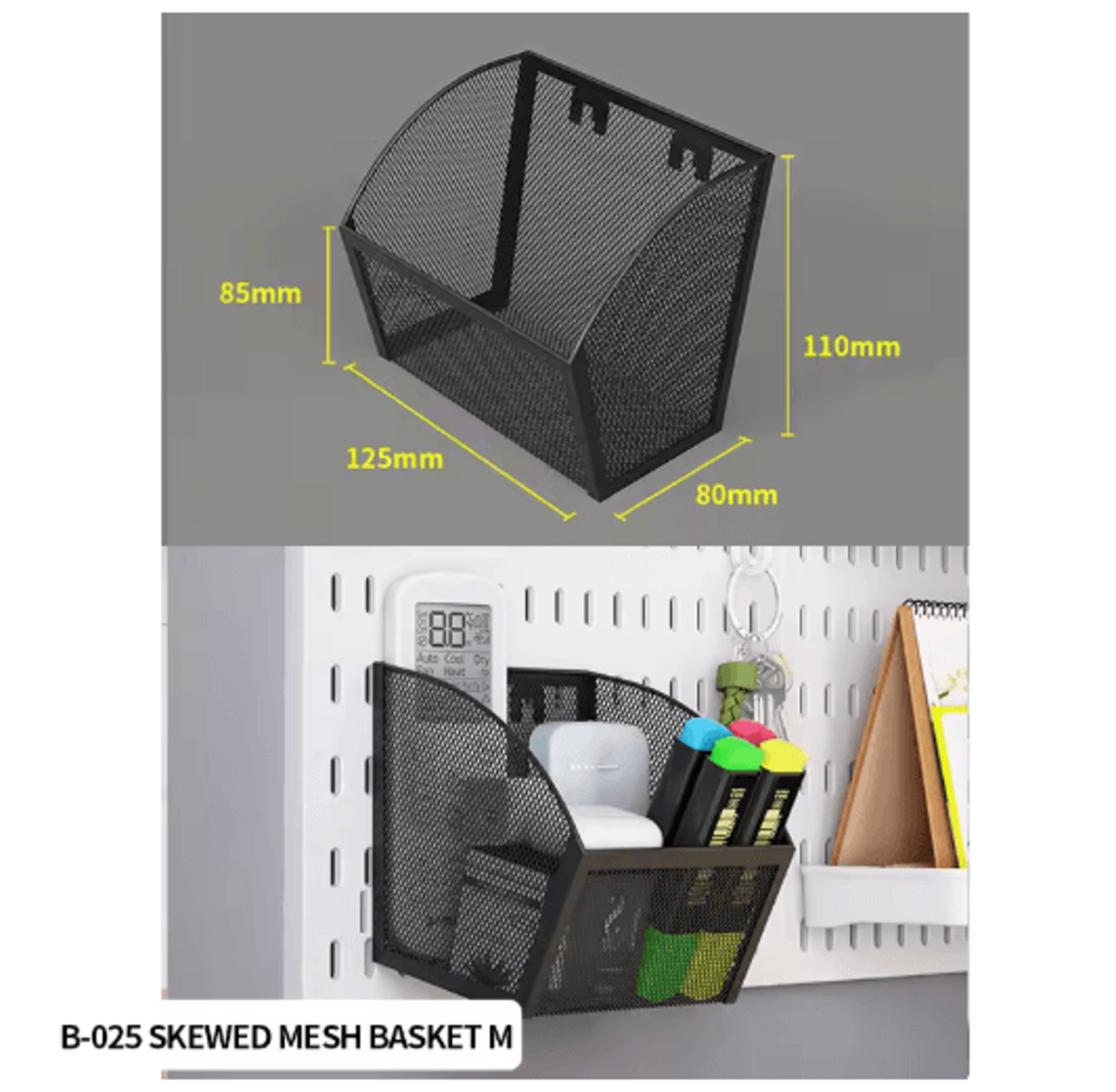 Gaming Gear Pegboard No Drill Wall Mounted Storage And Display For Study Gaming Rooms 3