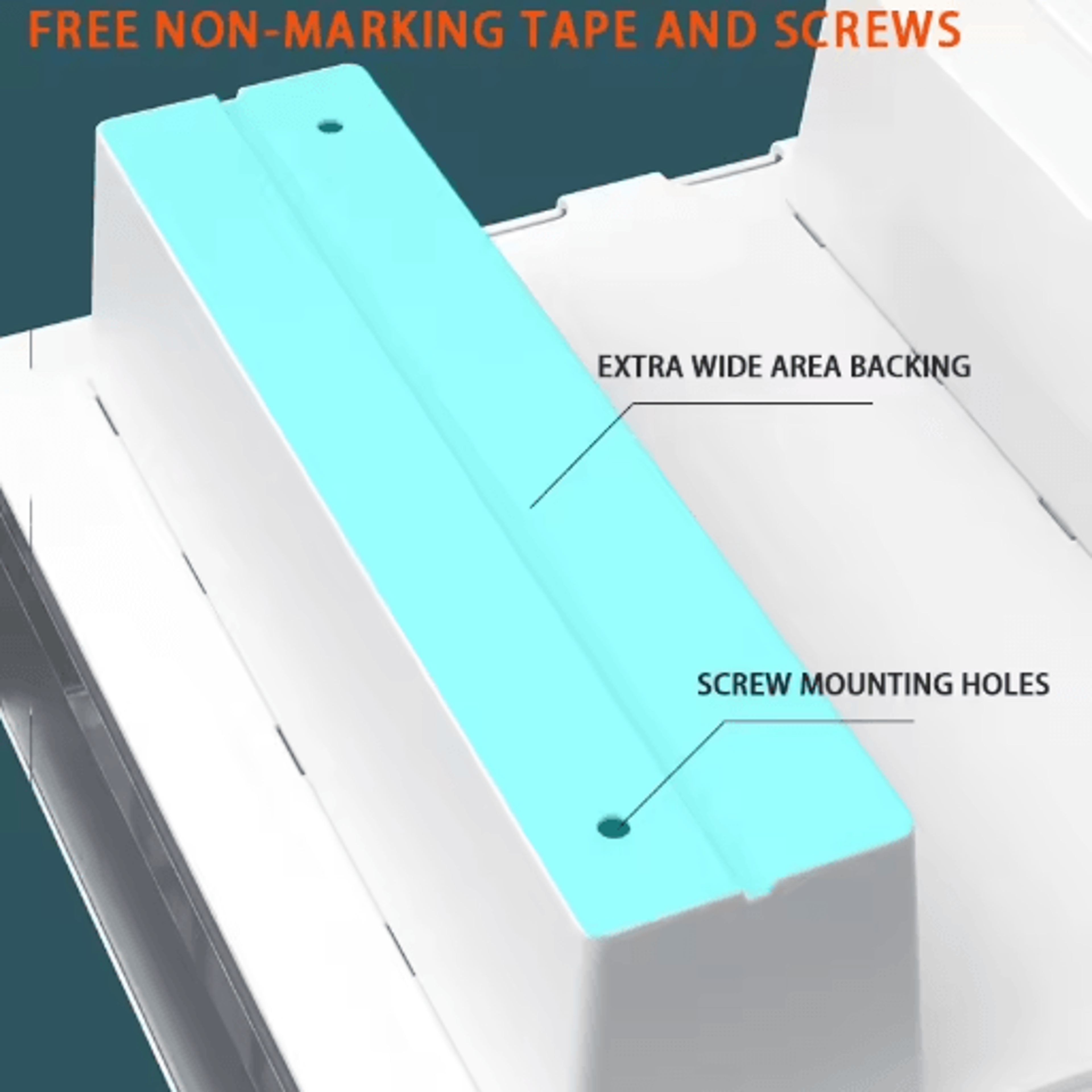 Under Desk Drill Free Storage Drawer Hidden Office Organizer For Desktop Accessories 17