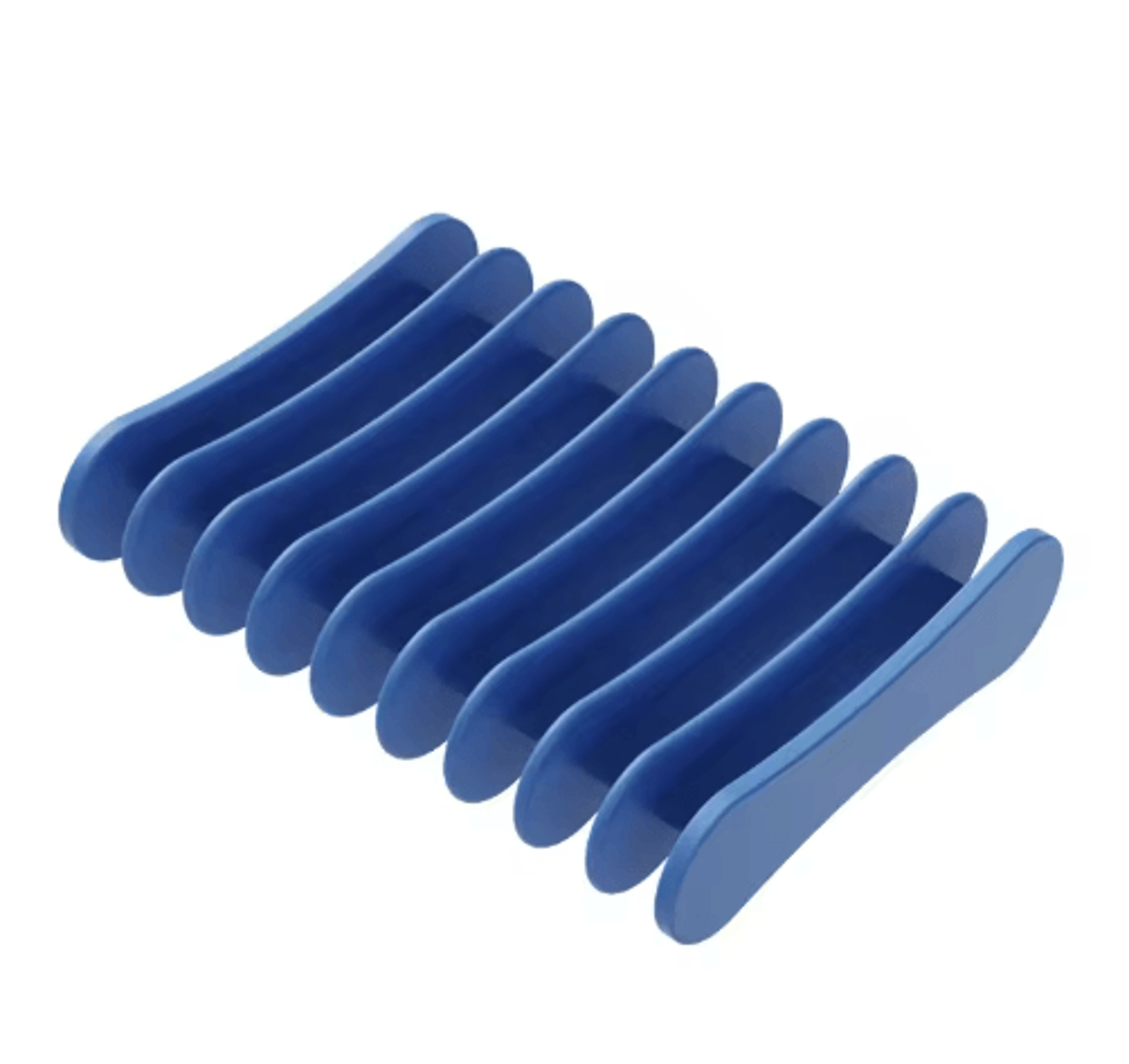 Premium Silicone Self Draining Soap Dish Compact Easy To Clean Soap Holder 2