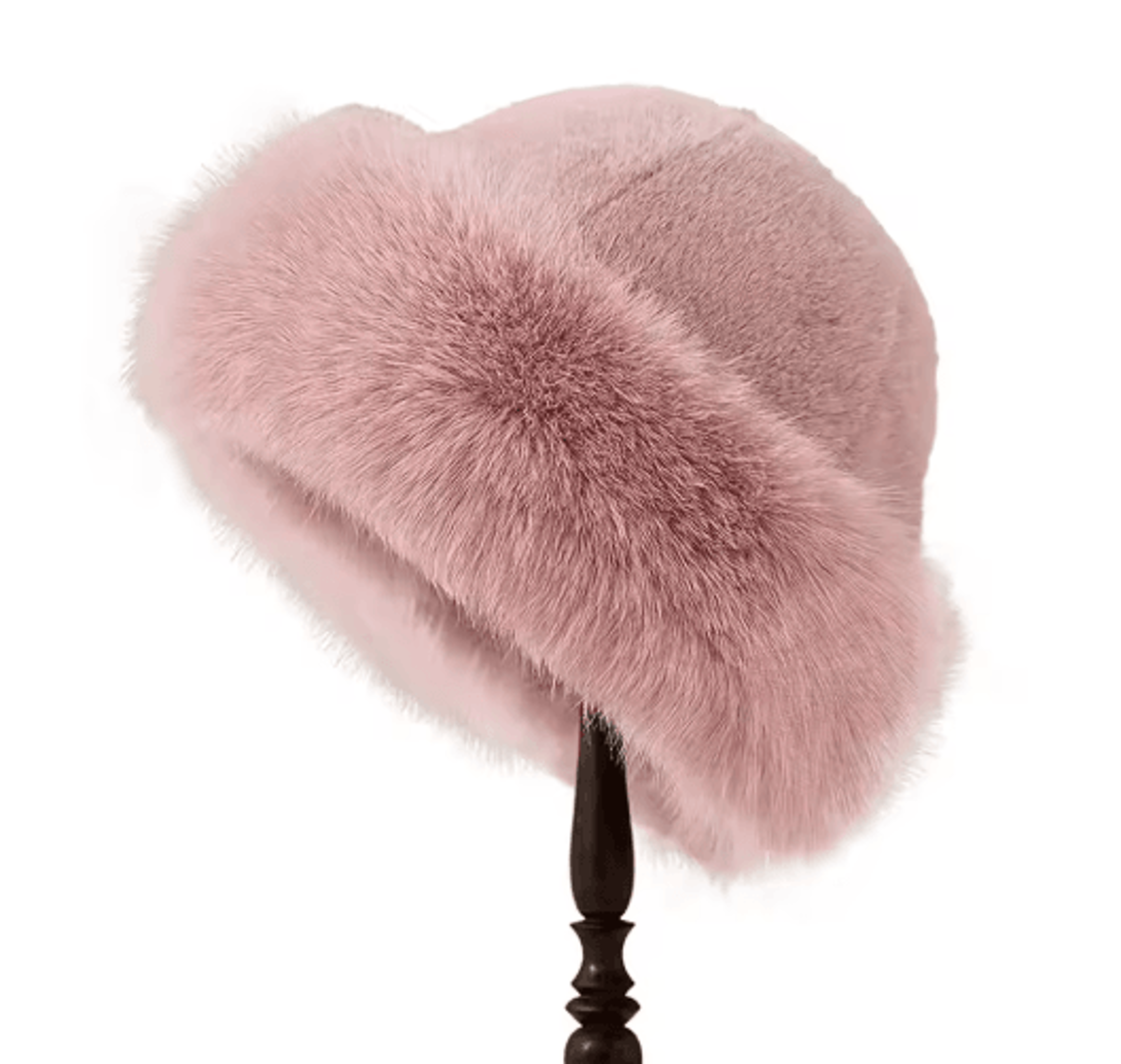 Womens Winter Fleece Bucket Hat With Ear Protectors Windproof Warm Casual Outdoor Hat 16