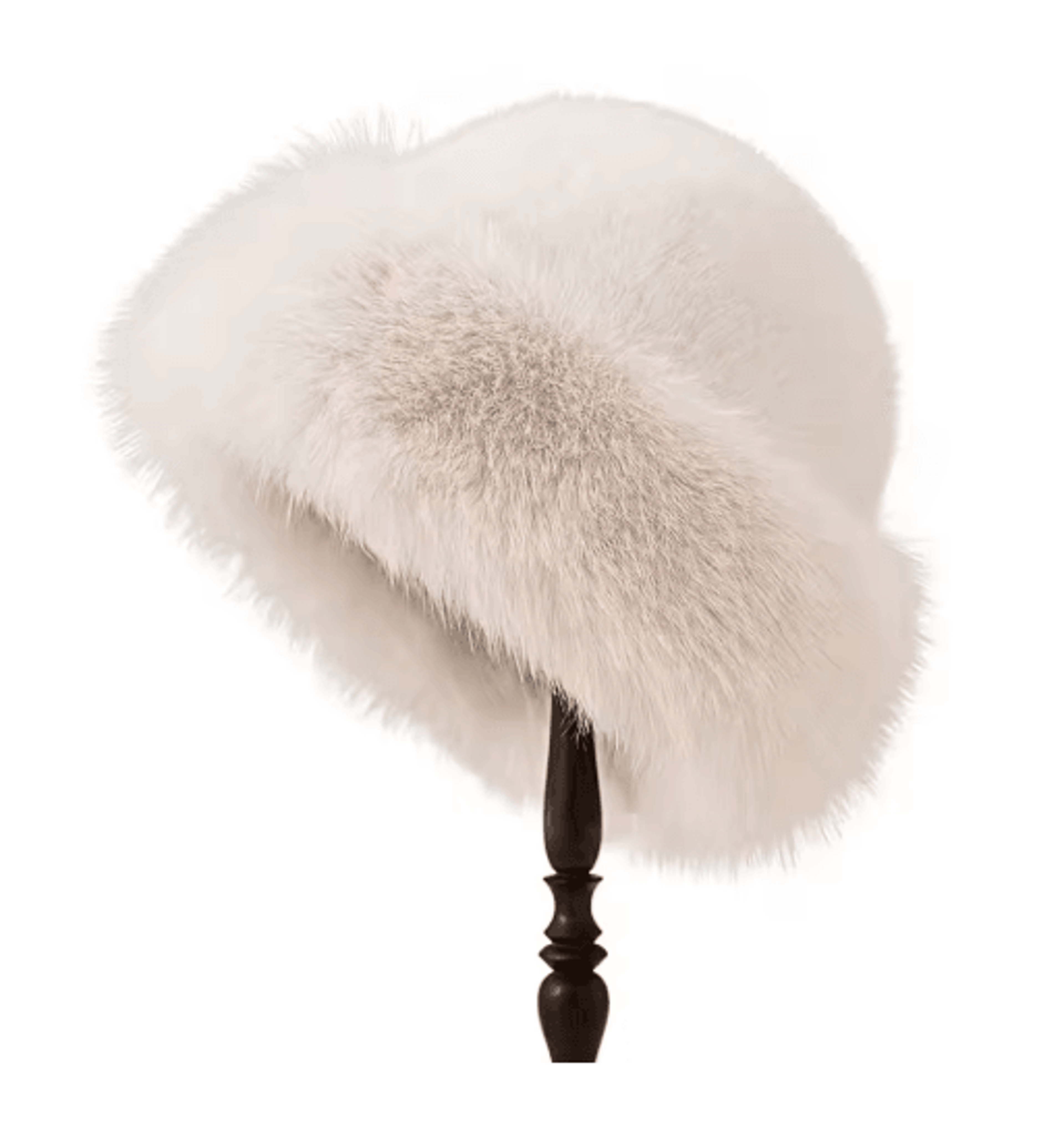 Womens Winter Fleece Bucket Hat With Ear Protectors Windproof Warm Casual Outdoor Hat 25