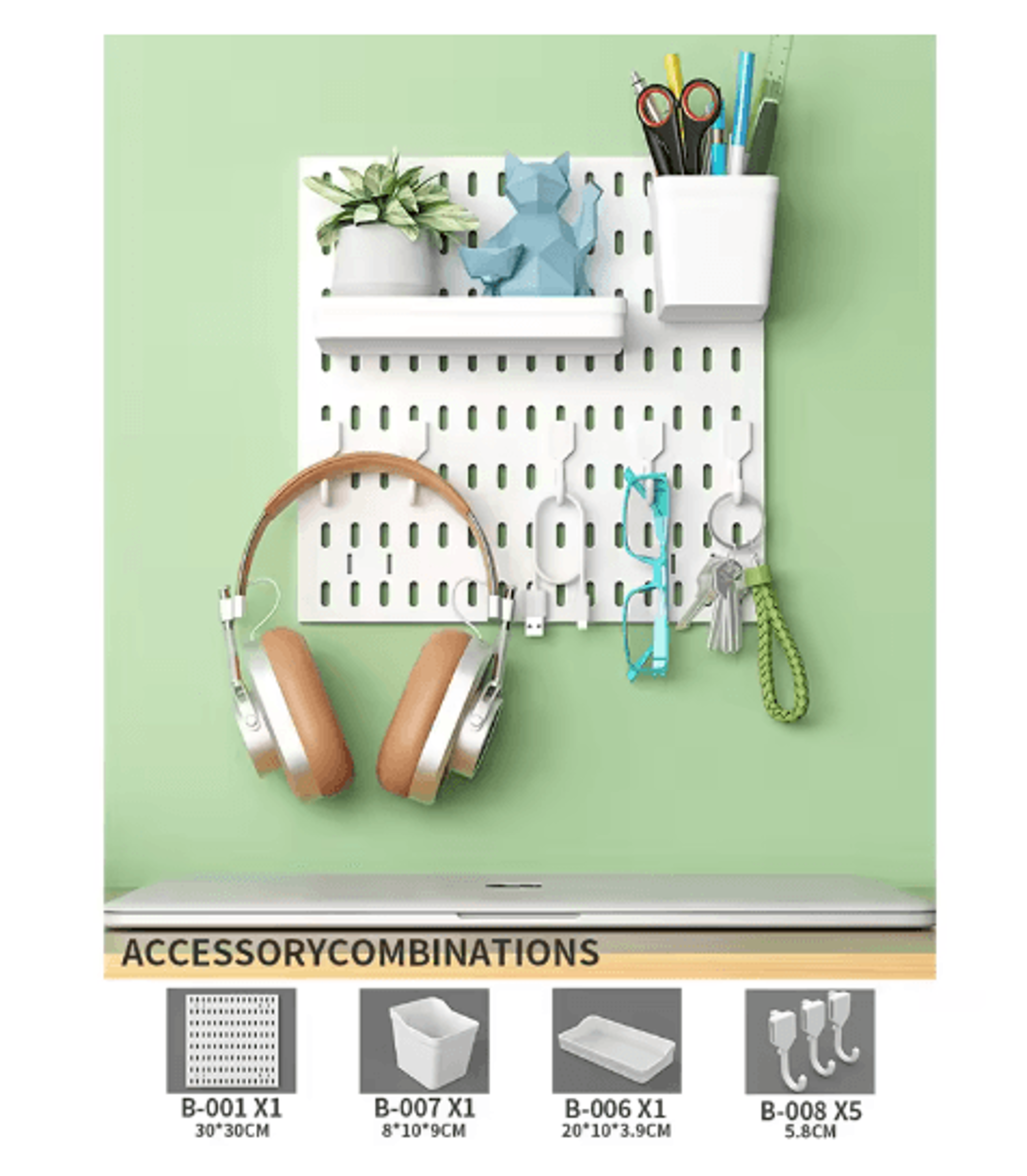 Multi Functional Entryway Storage Rack Doorway Organizer With Hooks And Partition Boards 29