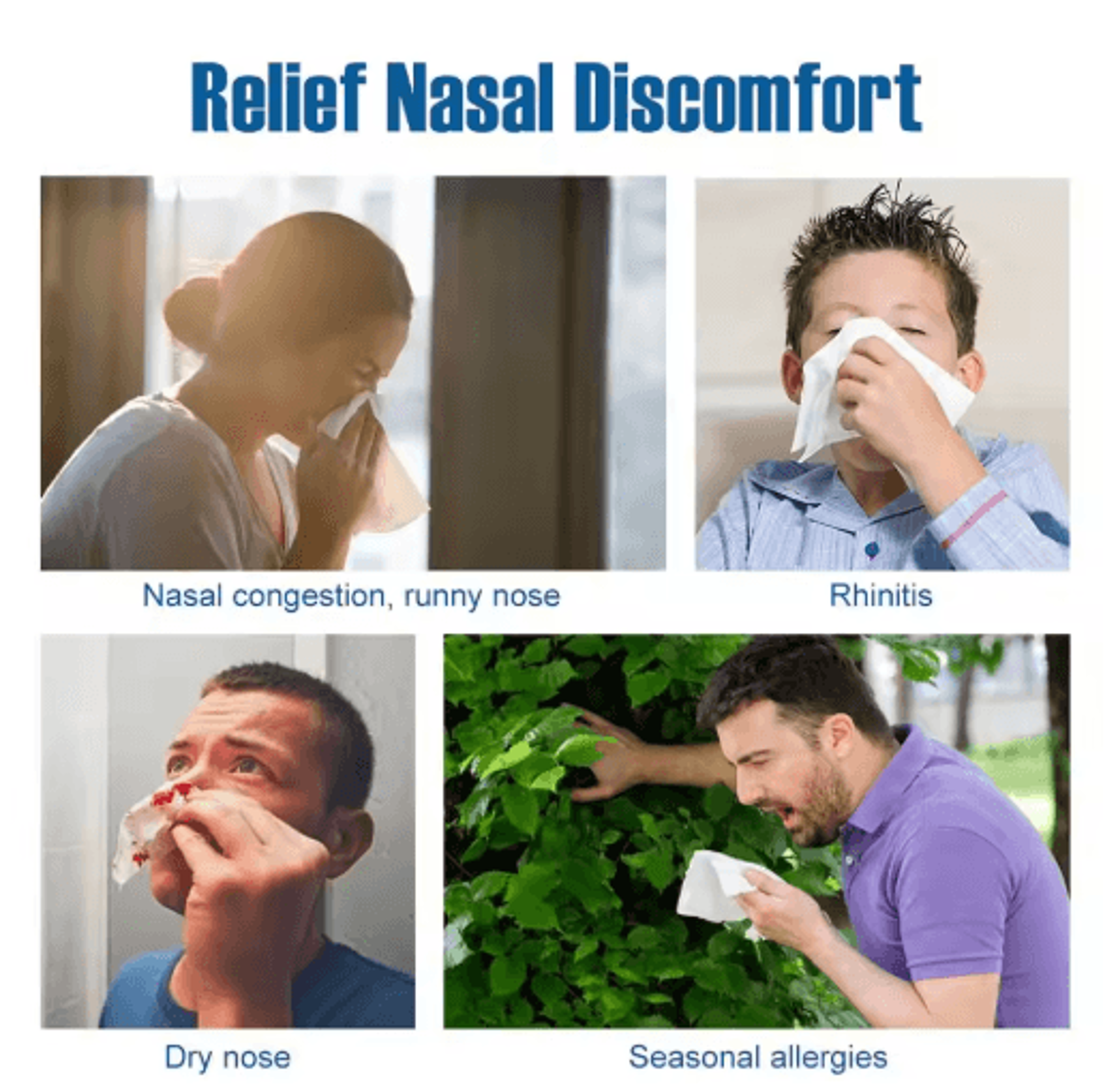 Nasal Irrigator Rinse Bottle 300ml 500ml Water Pulse Nose Wash For Sinus And Allergy Care 3