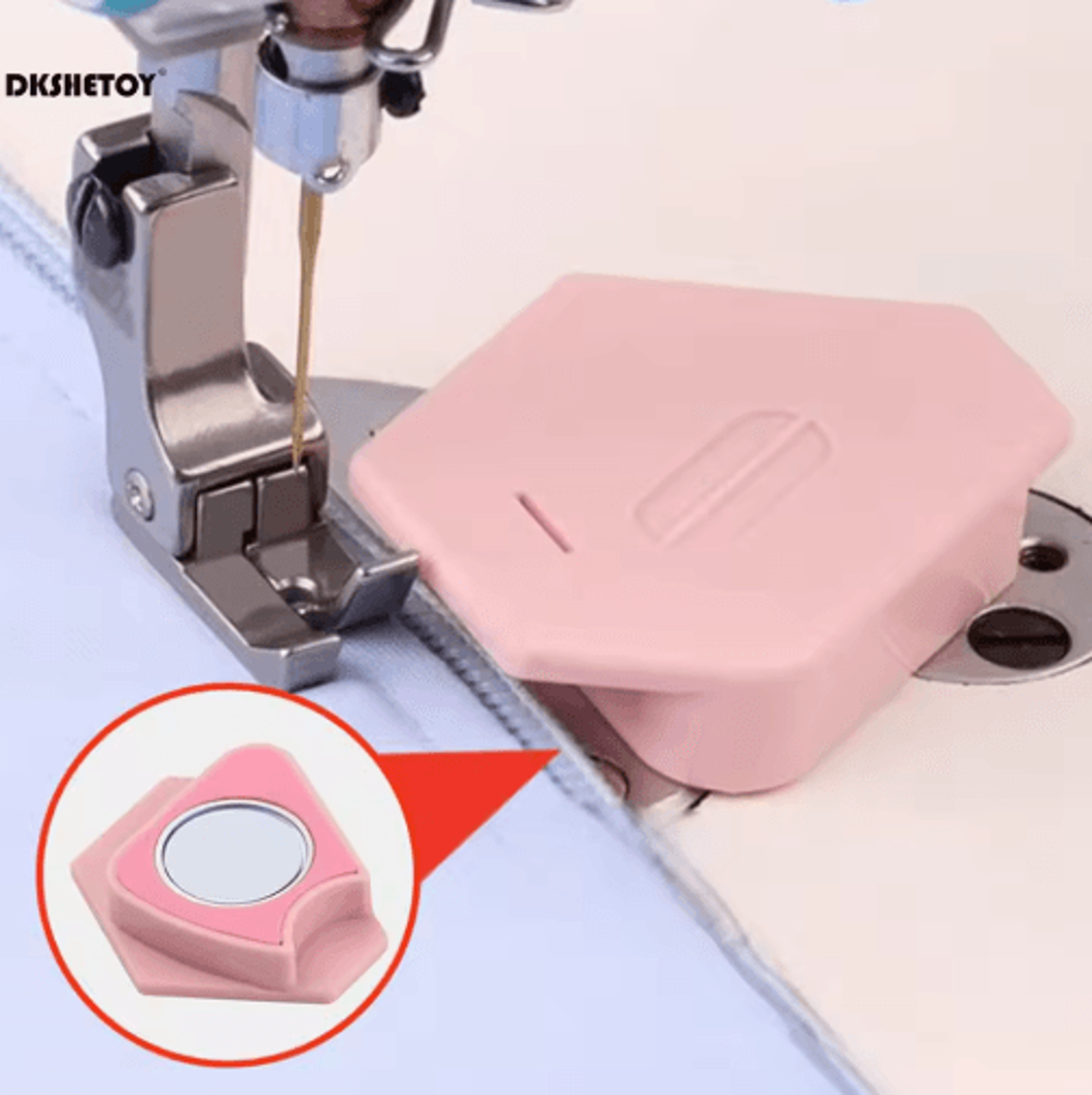 Magnetic Seam Guide Universal Hemmer Guide For Home Sewing Machines 0