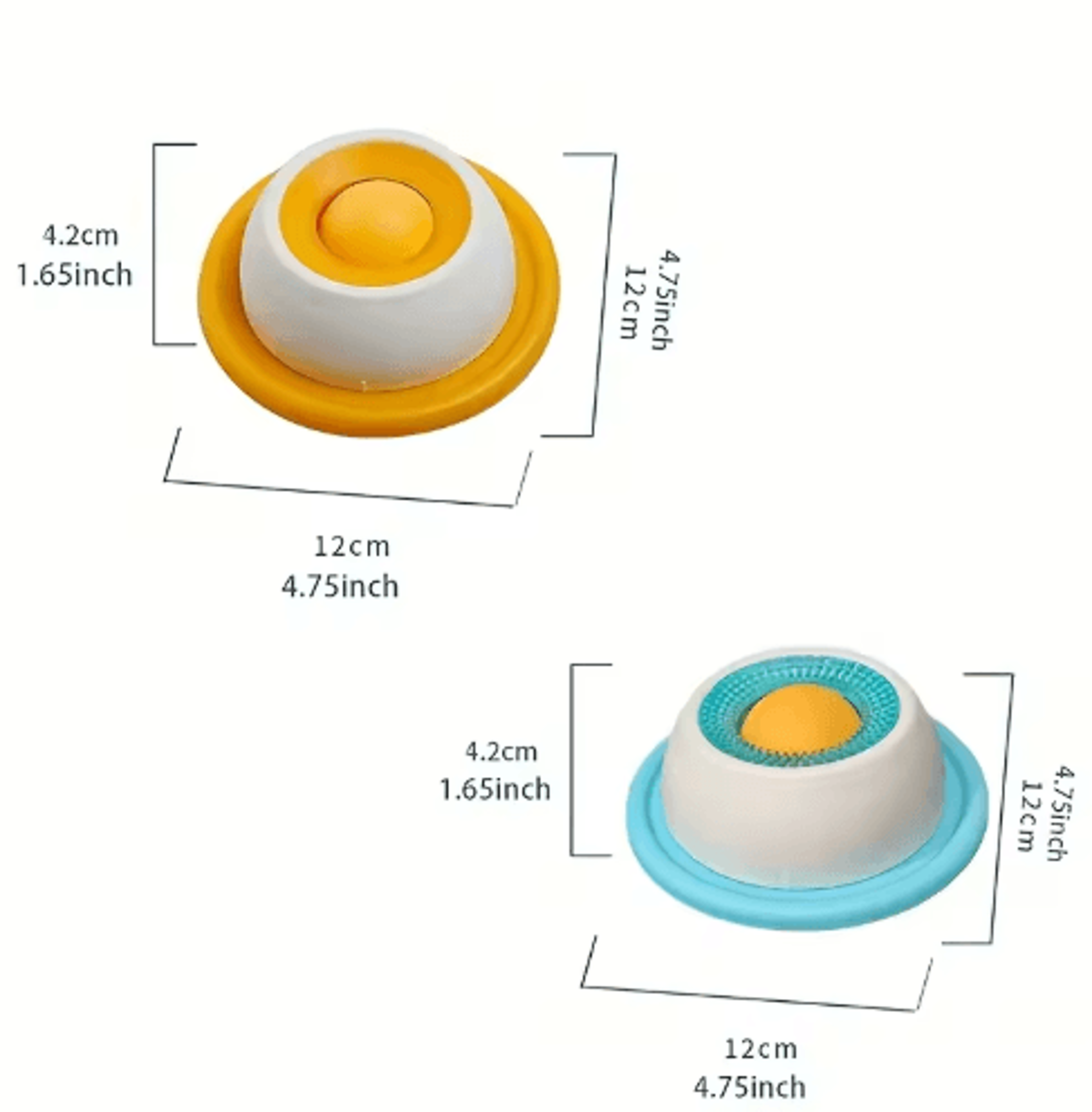 Slow Feeder Licking Plate For Cats And Dogs Non Slip Snack And Wet Food Dispenser 5