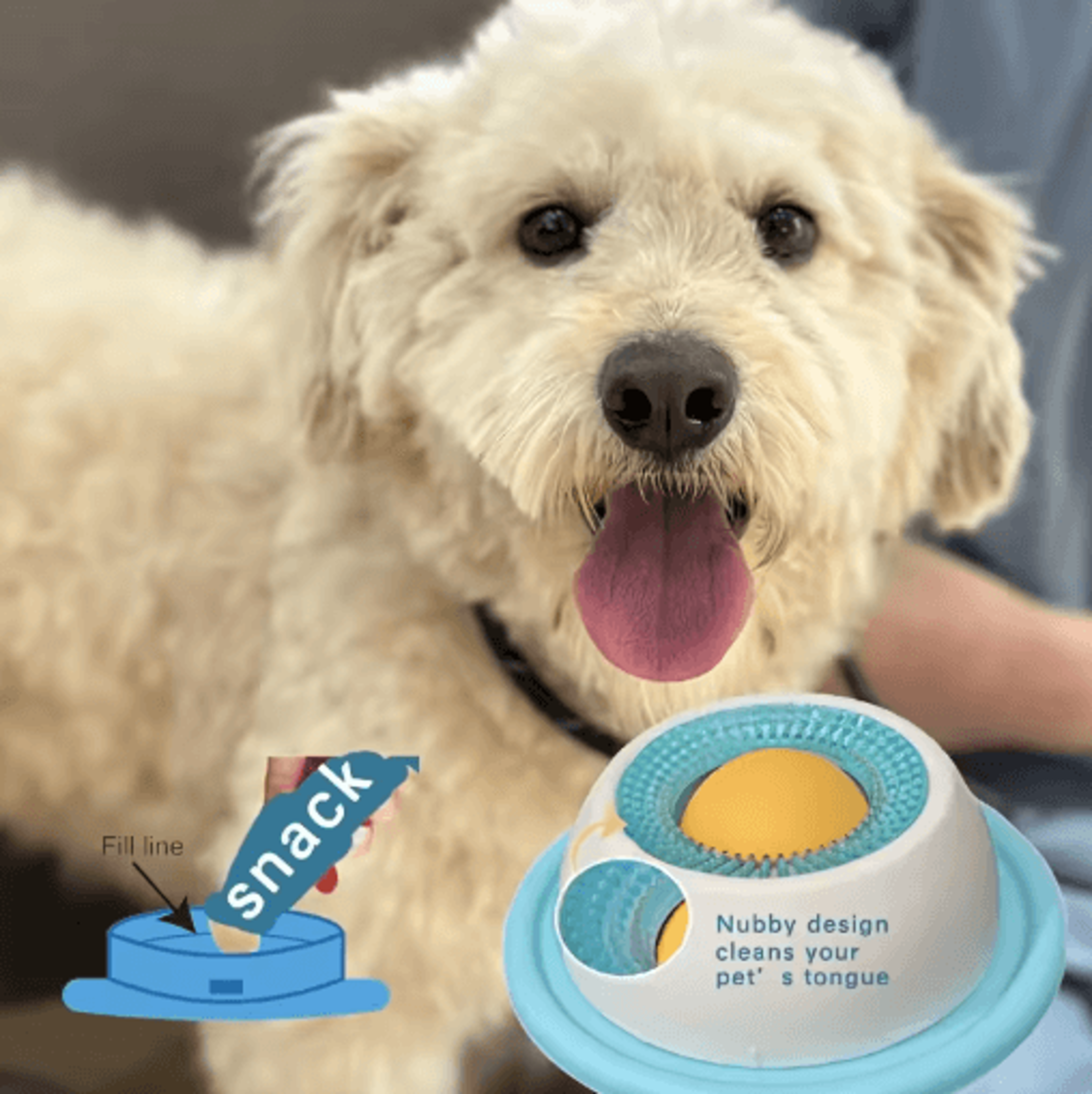 Slow Feeder Licking Plate For Cats And Dogs Non Slip Snack And Wet Food Dispenser 0