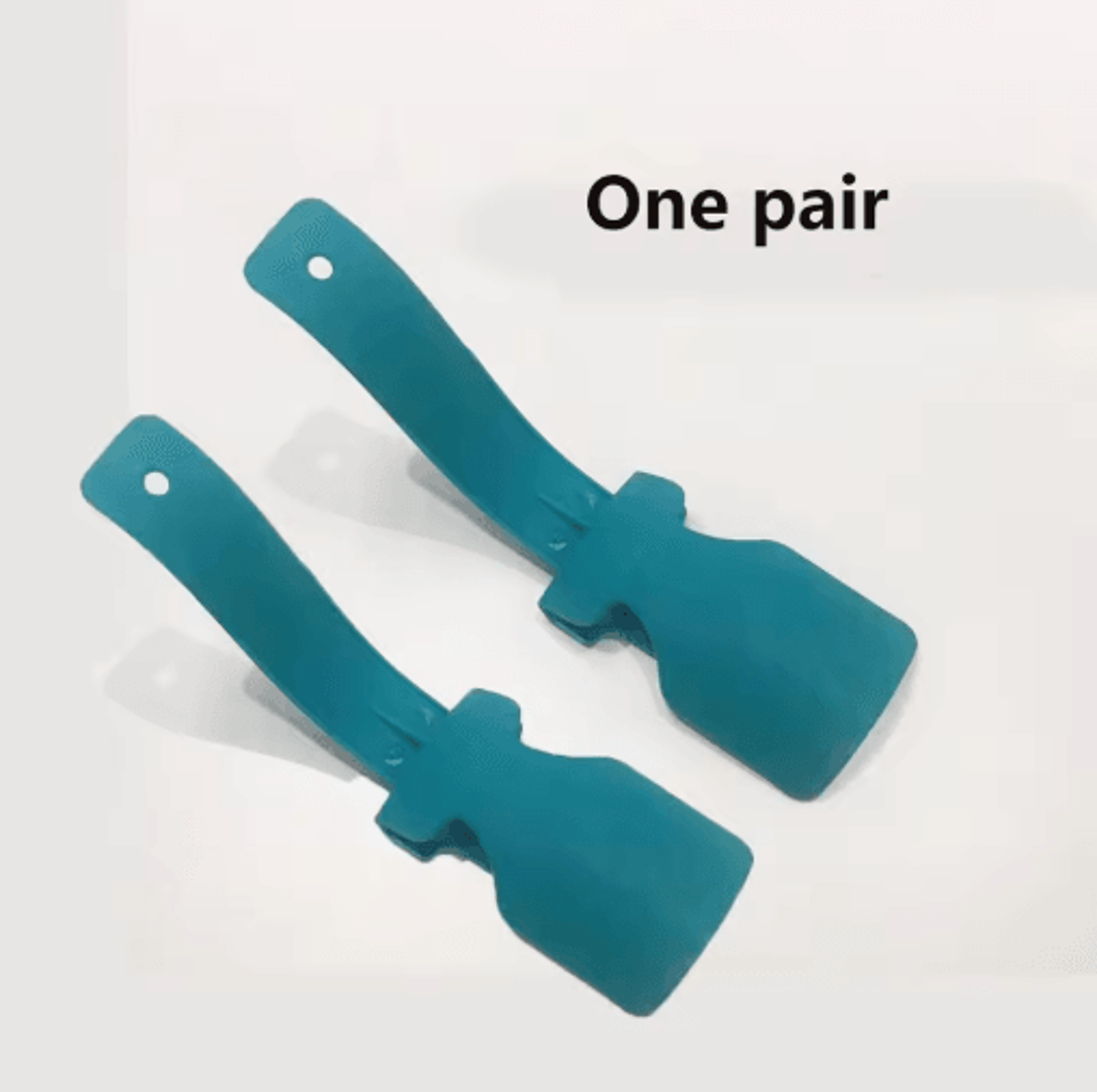 2 Piece Long Handled Shoe Horn Set Easy Shoe Lifting Helper For Seniors And Mobility Support 2