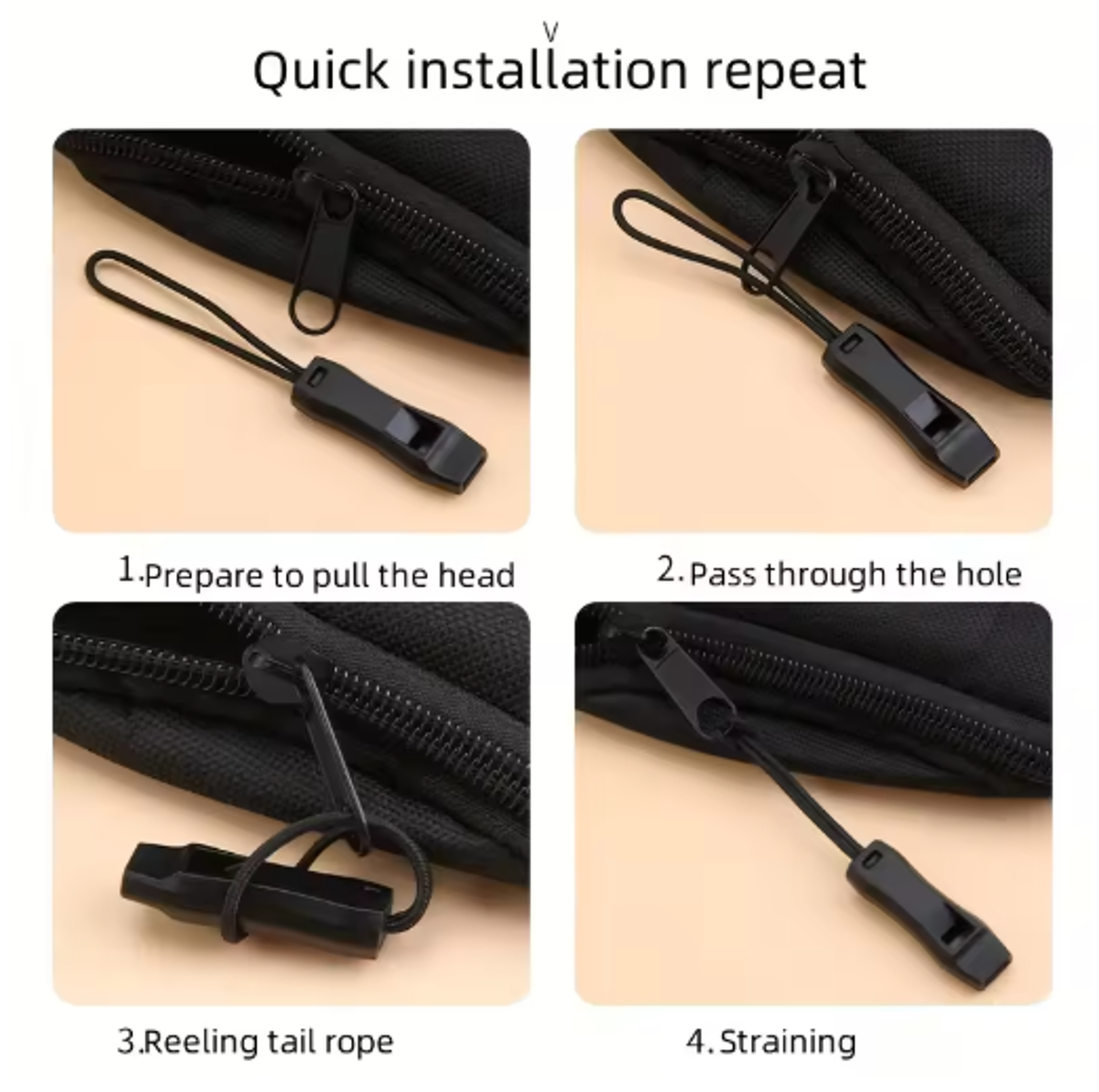 5pcs Emergency Survival Whistles Double Pipe Sports and Outdoor Safety Whistles with Lanyard – view 8