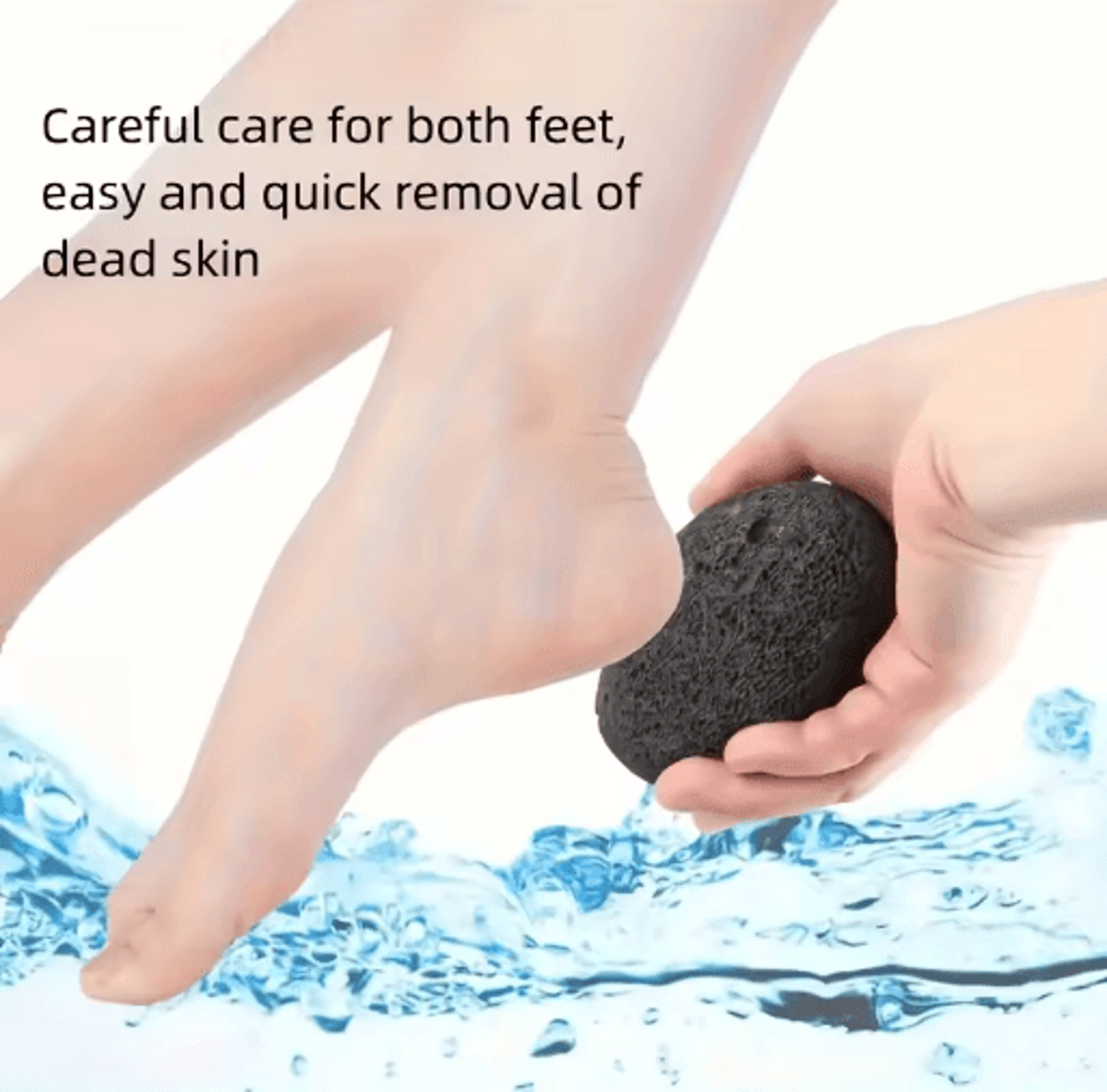 Natural Pumice Stone Exfoliator Gentle Foot And Hand Callus Remover For Smooth Skin 4
