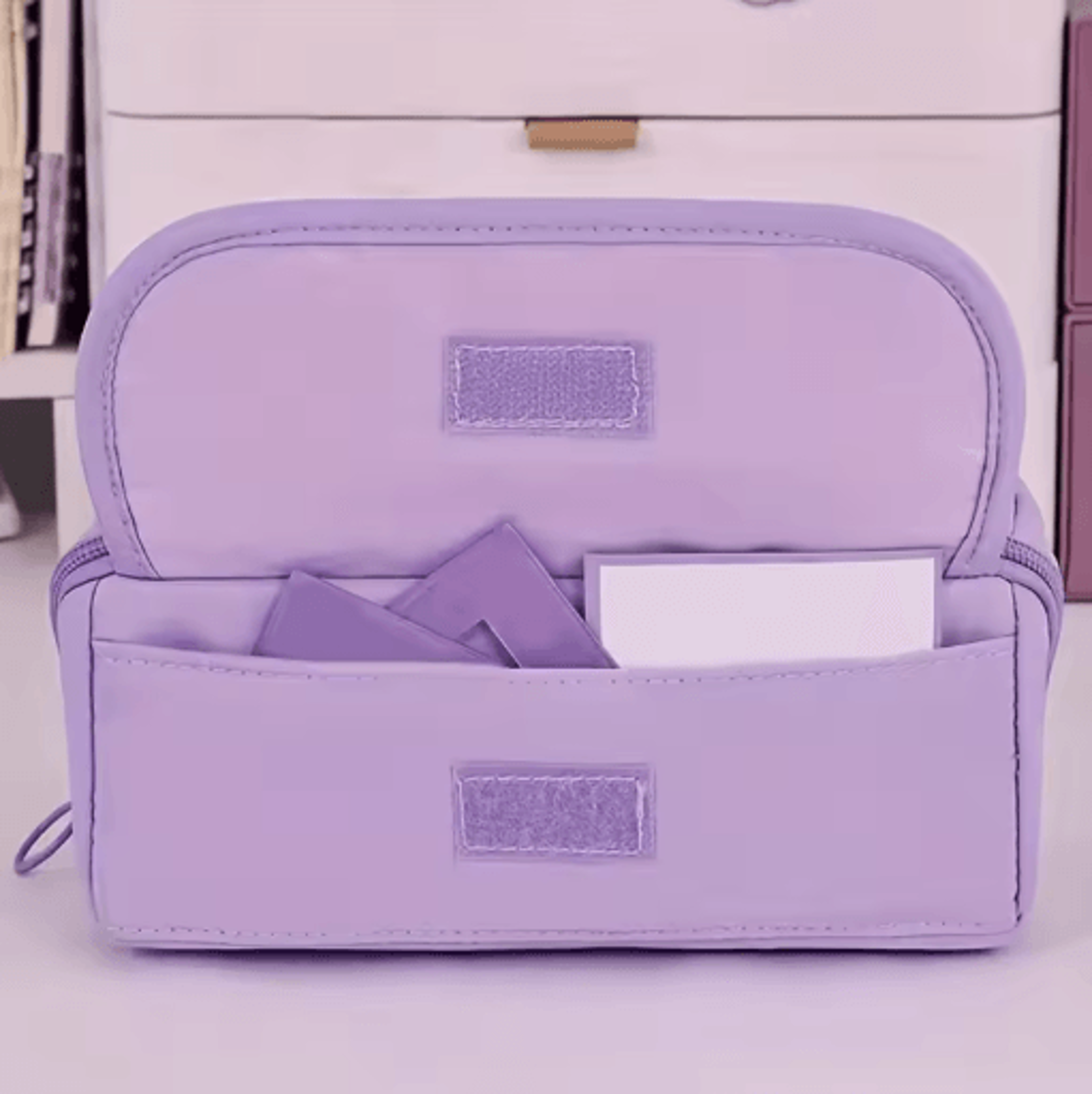 Large Capacity Pencil Case Durable Tabletop Stationery Storage Box For Study And Work 4