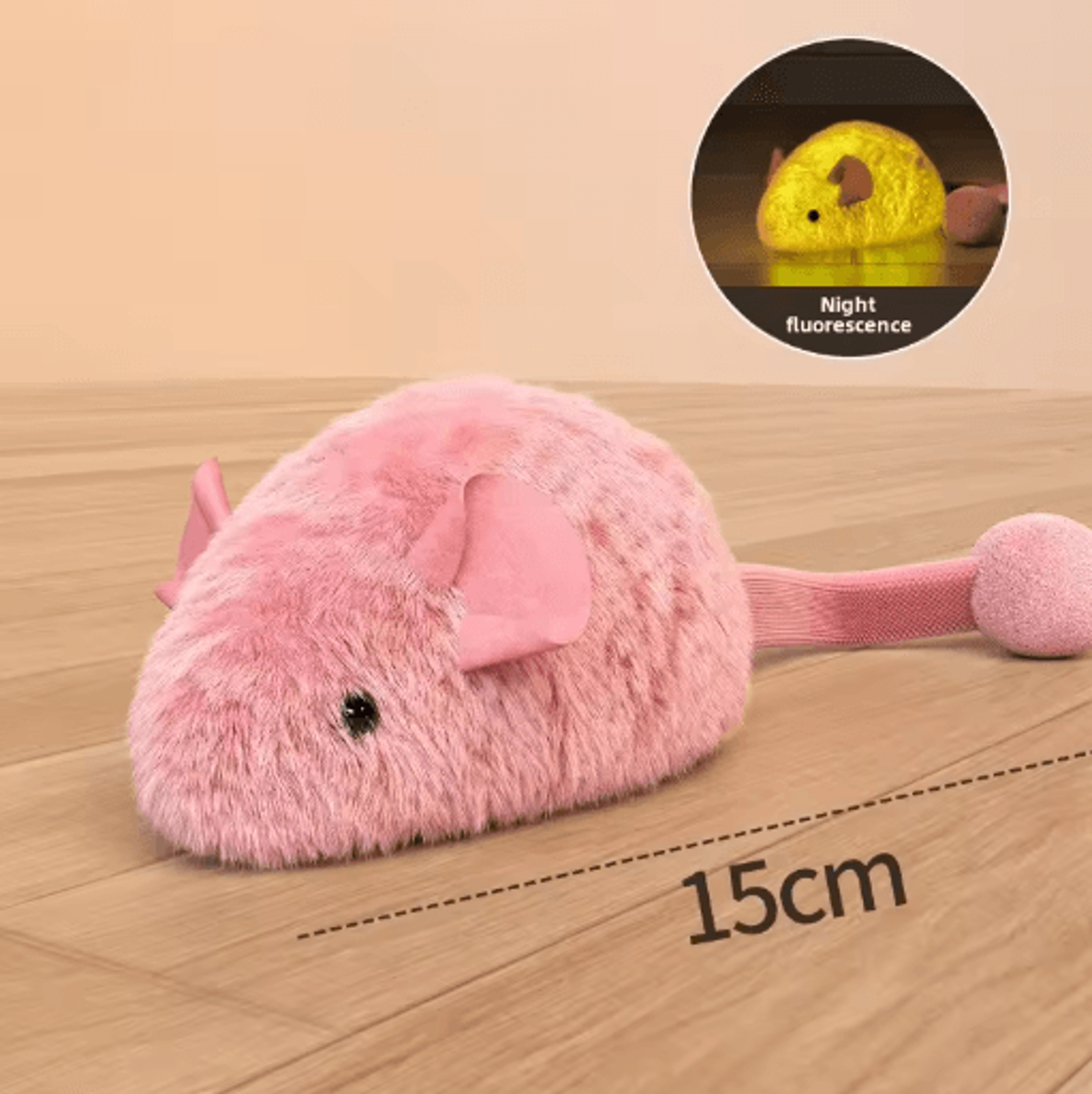 Interactive Plush Mouse Cat Toys Self Playing Chew And Play Toys For Indoor Kittens 6